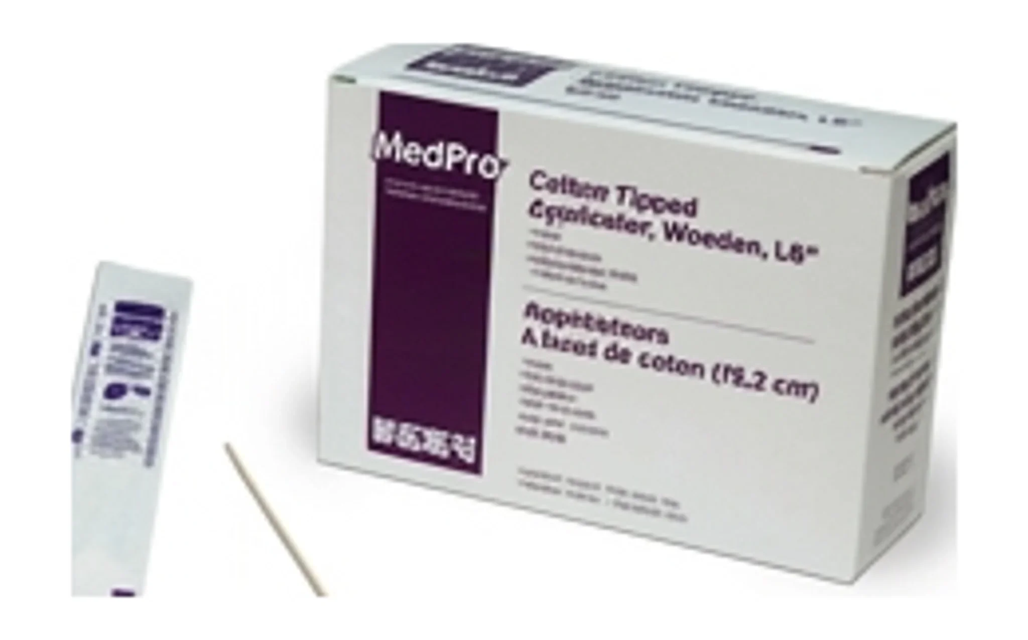 MedPro® Cotton Tipped Applicator, Wooden, L6" Sterile