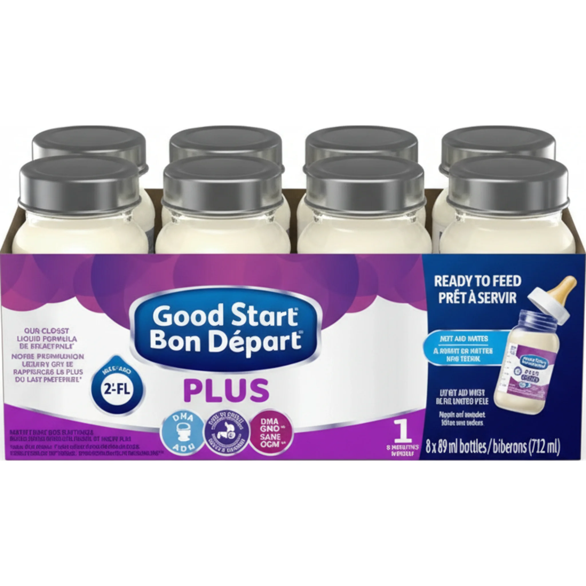 Good Start® PLUS 1 Ready-to-Feed Baby Formula Bottle, 89mL
