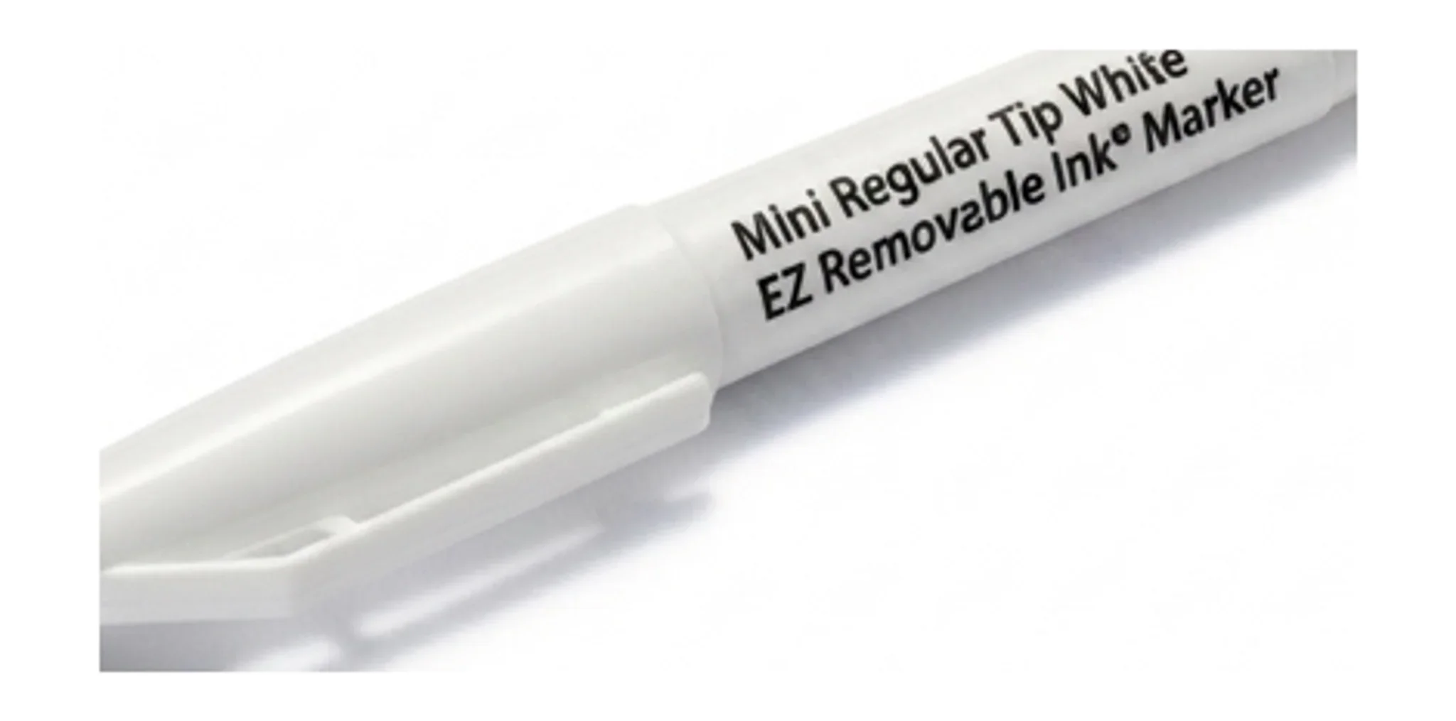 Mini Regular Tip White EZ Removable Ink® Marker