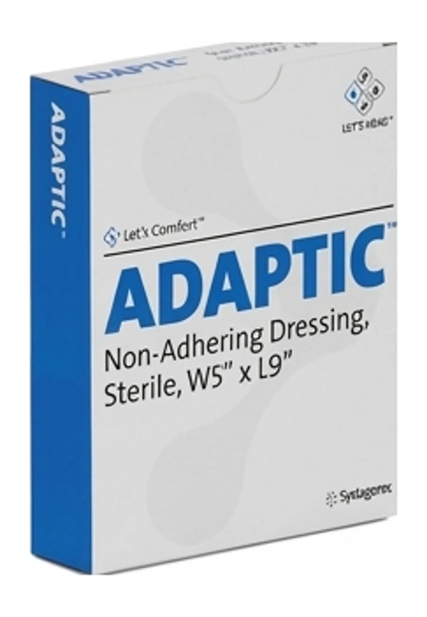 Adaptic™ Non-Adhering Dressing, Sterile, W5" x L9"