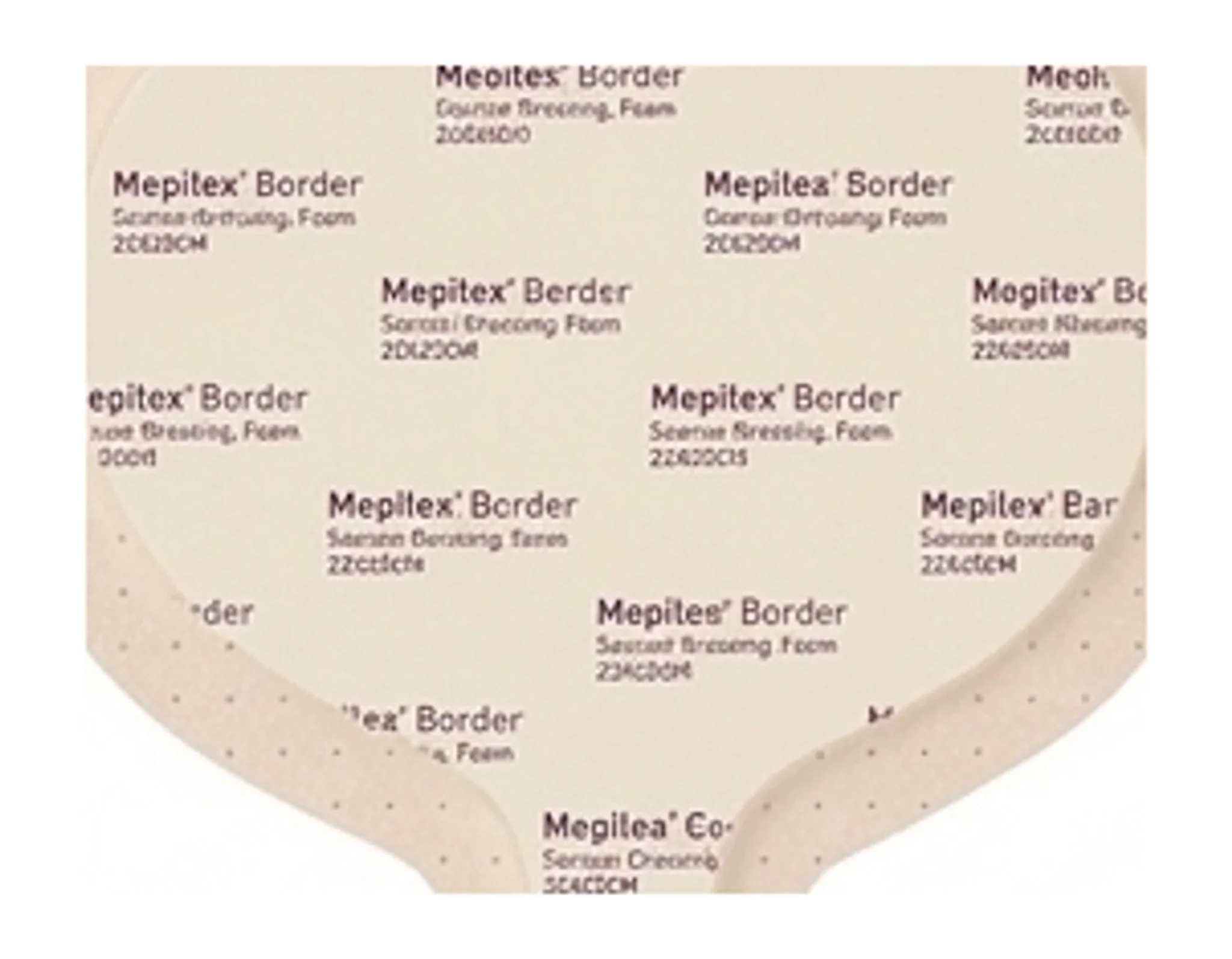 Mepilex® Border Sacrum Dressing, Foam 22X25CM