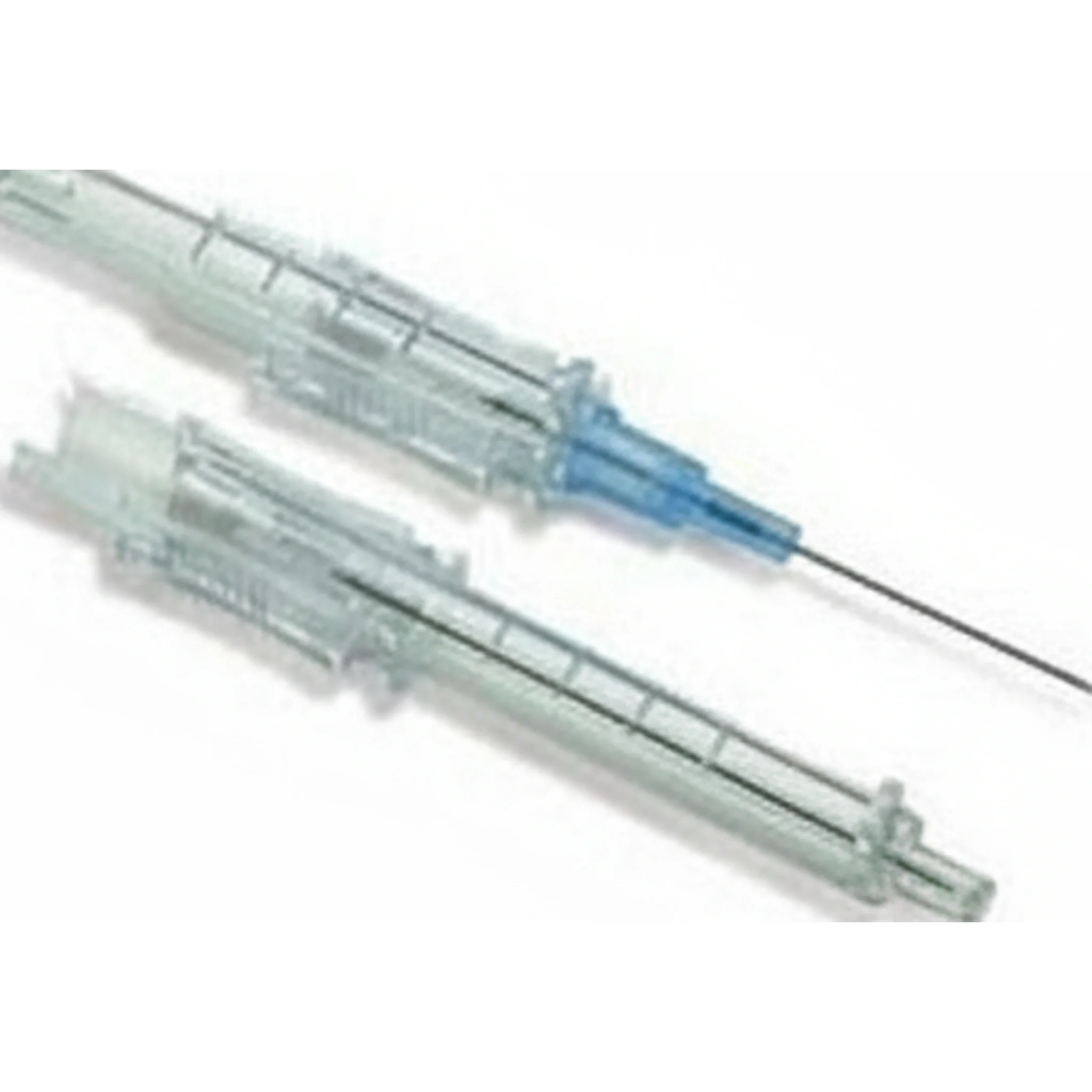 Jelco® Protectiv® Safety Intravenous Catheter, Straight Hub, 1" 22GA, Blue