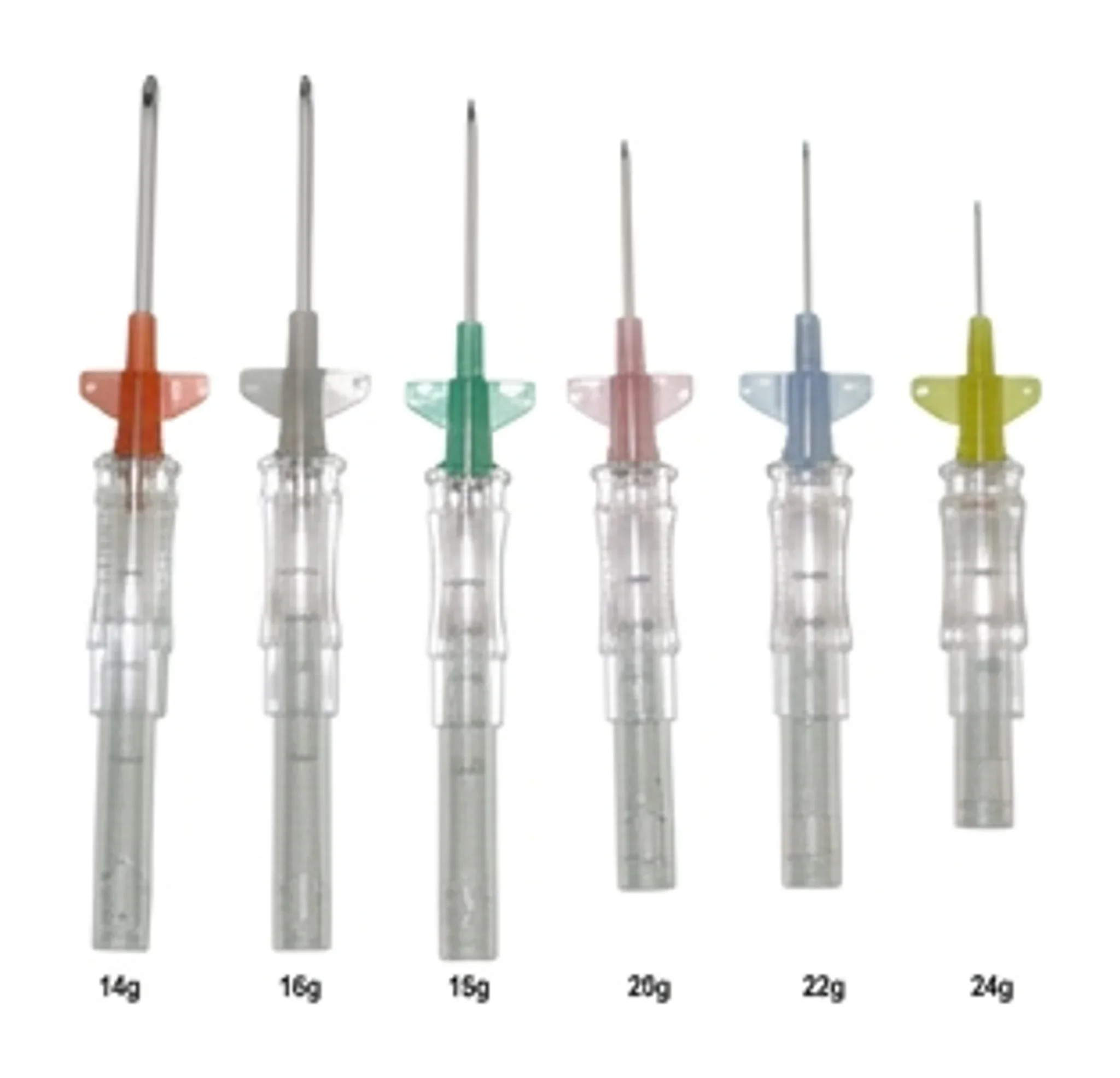 Jelco® Protectiv® Plus Safety Intravenous Catheter, Straight Hub, 1-1/4" 14GA, Orange