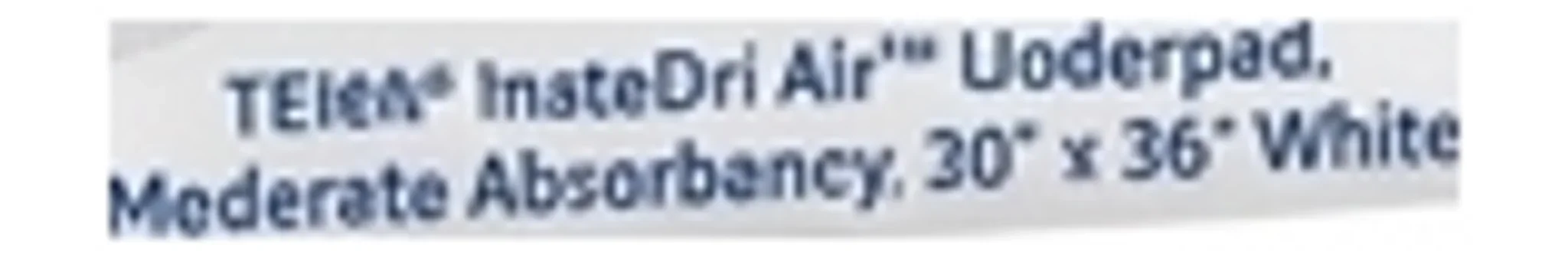 TENA® InstaDri Air™ Underpad, Moderate Absorbency, 30" x 36" White