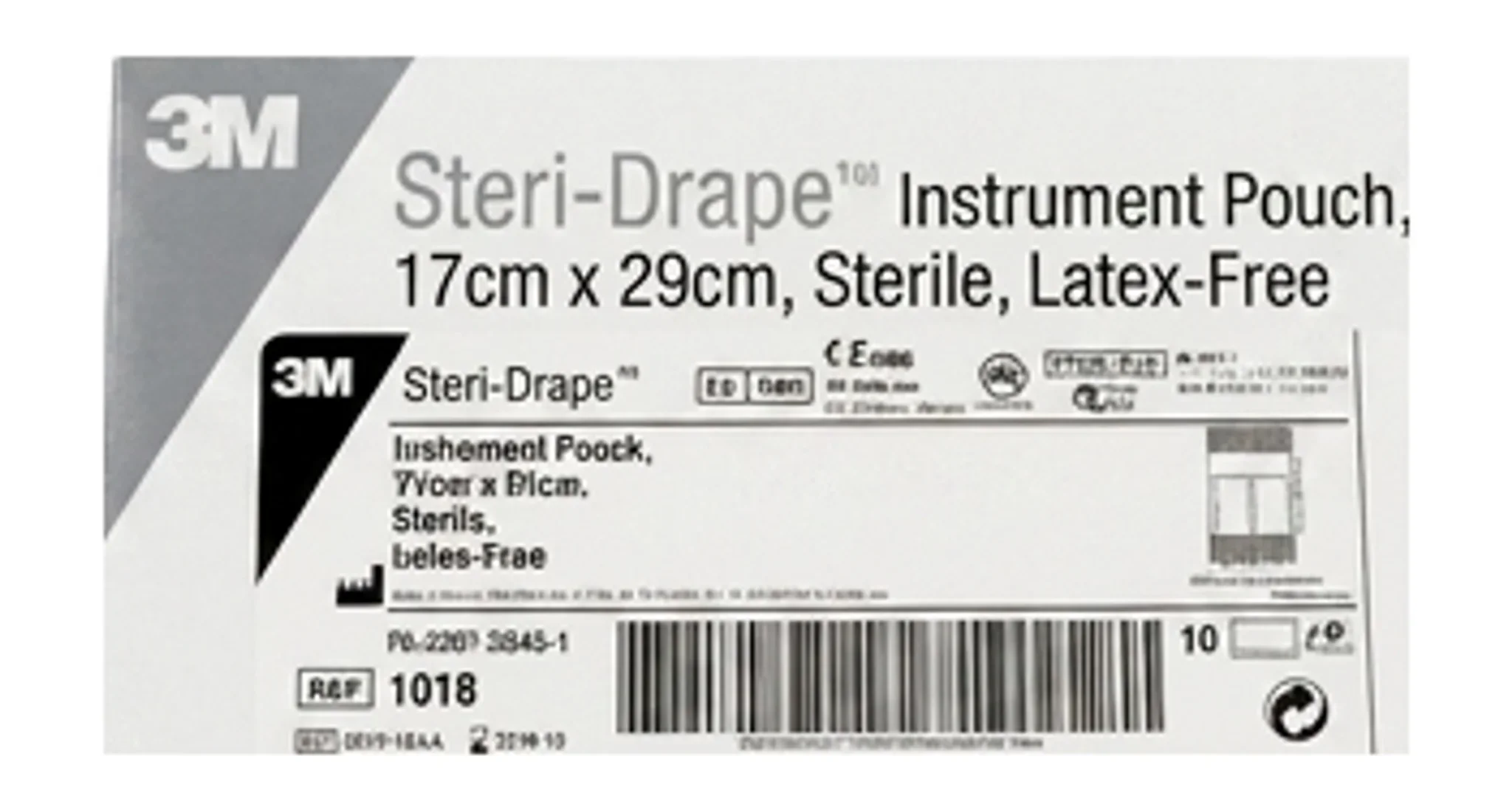 Steri-Drape™ Instrument Pouch, 17cm x 29cm, Sterile, Latex-Free
