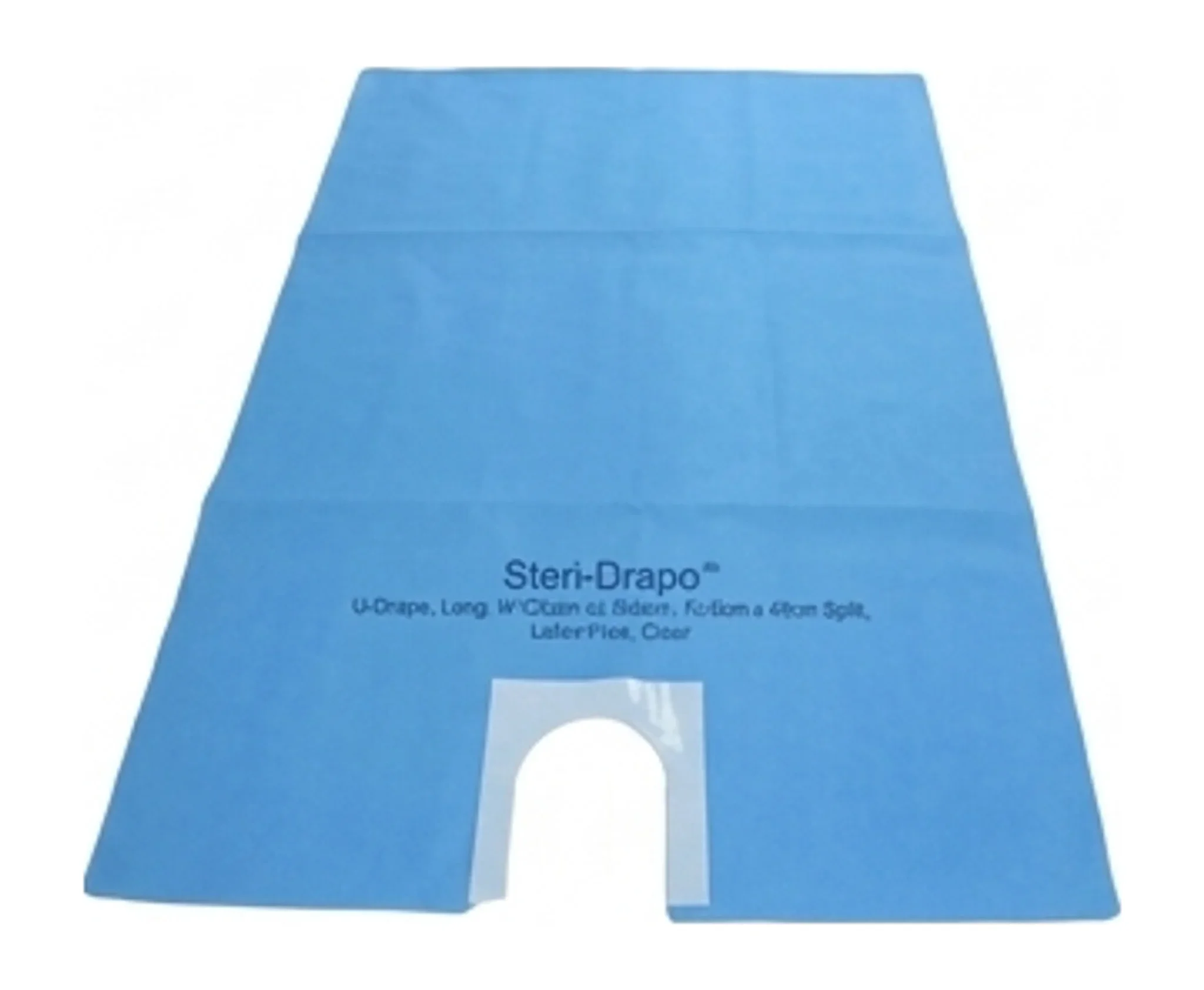 Steri-Drape™ U-Drape, Long, W120cm x L180cm, 16.5cm x 49cm Split, Latex-Free, Clear