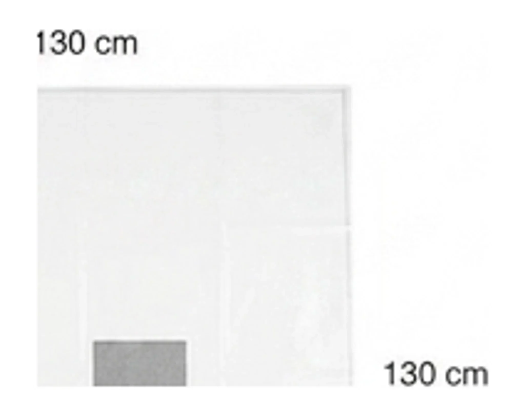 Steri-Drape™ Surgical Drape, Medium, W130cm x L130cm, 10cm x 12.5cm Incise Area, Clear