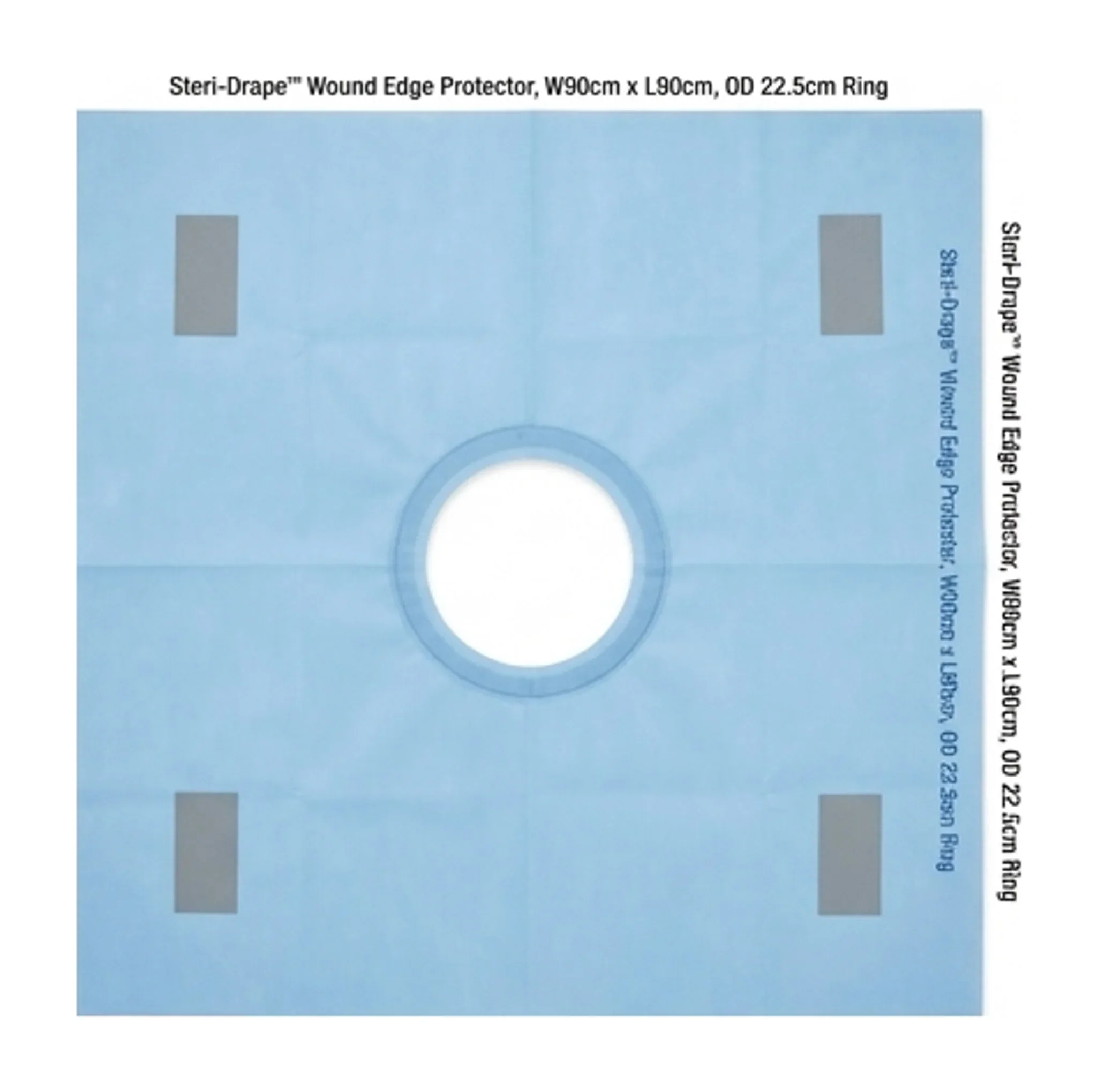 Steri-Drape™ Wound Edge Protector, W90cm x L90cm, OD 22.5cm Ring