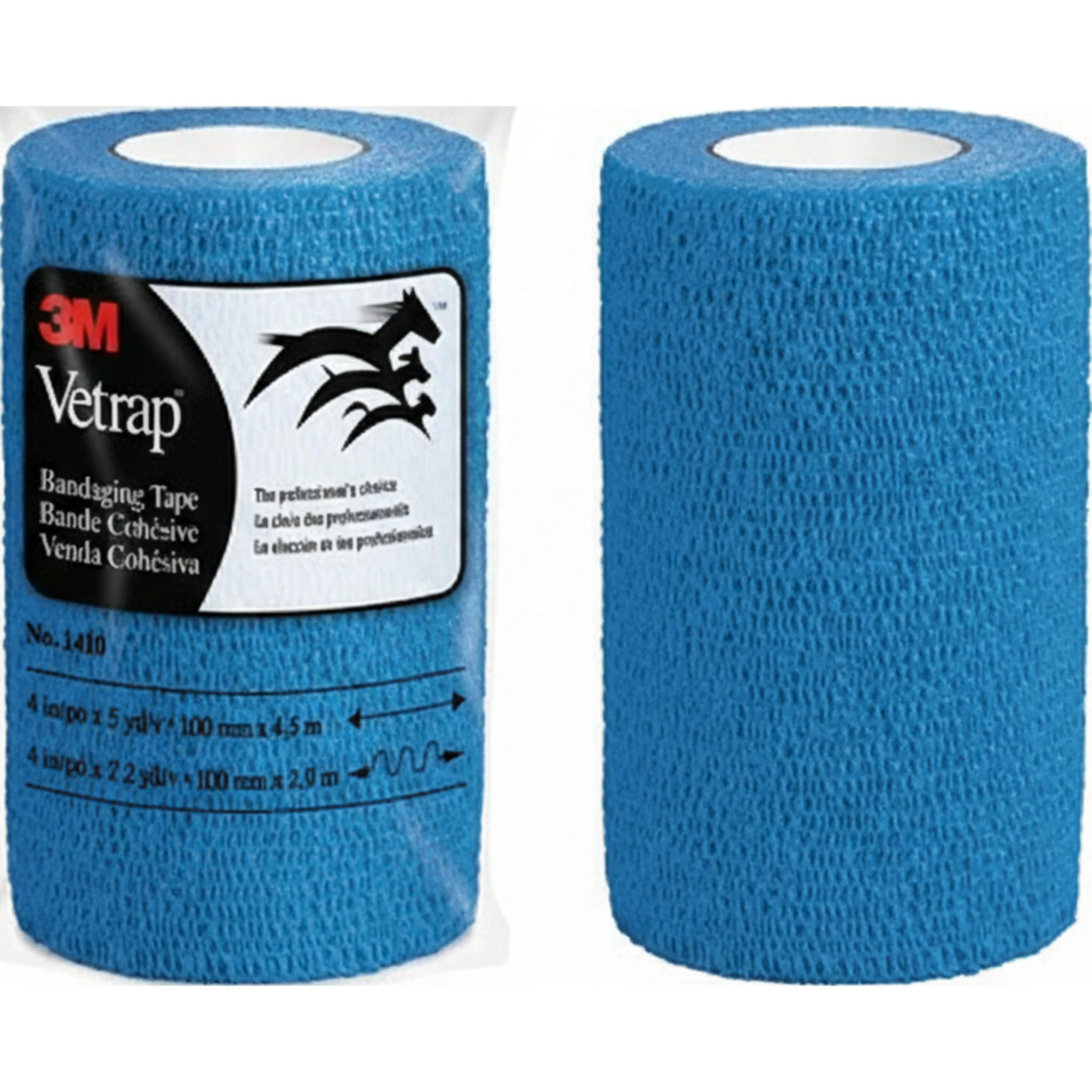 3M™ Vetrap™ Bandaging Tape 4IN BLU