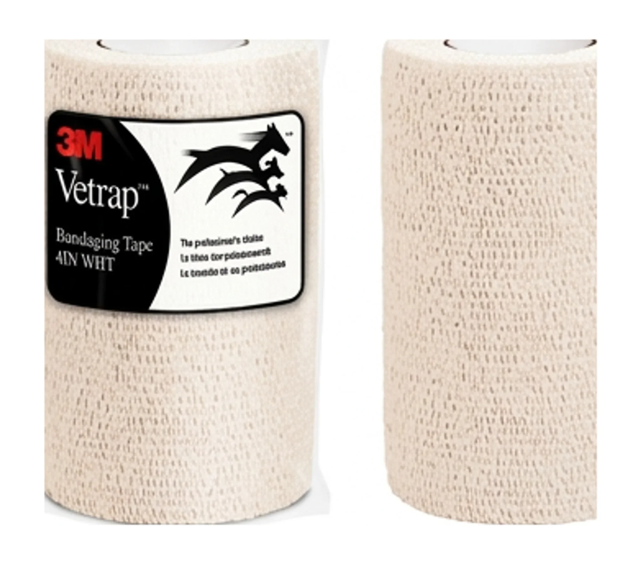 3M™ Vetrap™ Bandaging Tape 4IN WHT