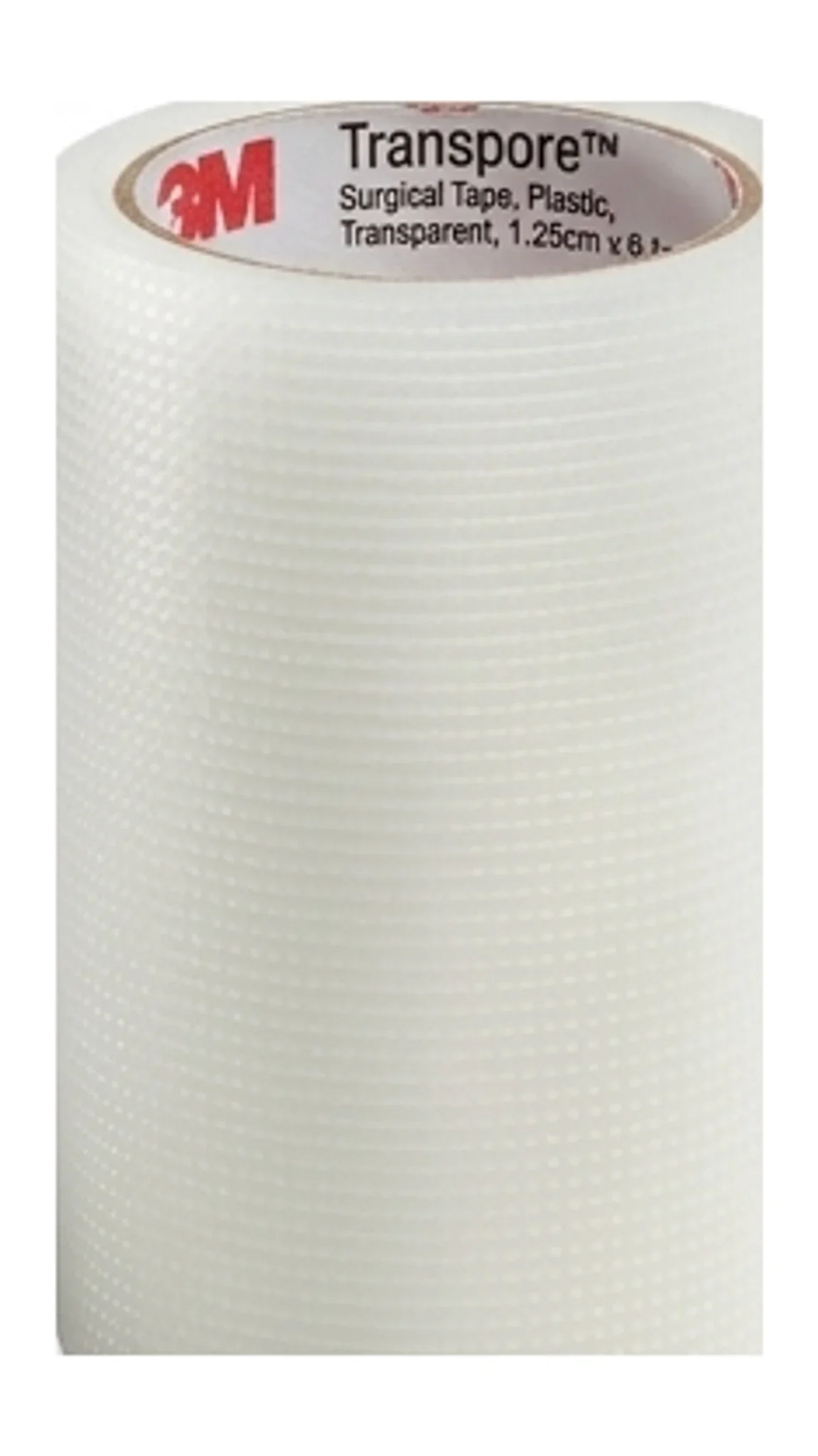 Transpore™ Surgical Tape, Plastic, Transparent, 1.25cm x 9.1m