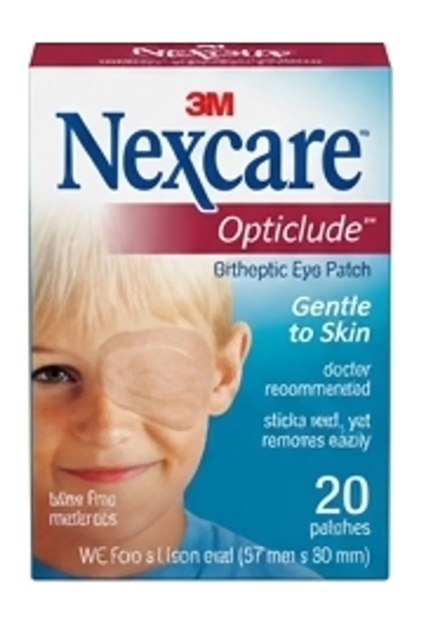 Opticlude™ Orthoptic Eye Patch, Regular, W5.7cm x L8cm, Oval Shape, Tan
