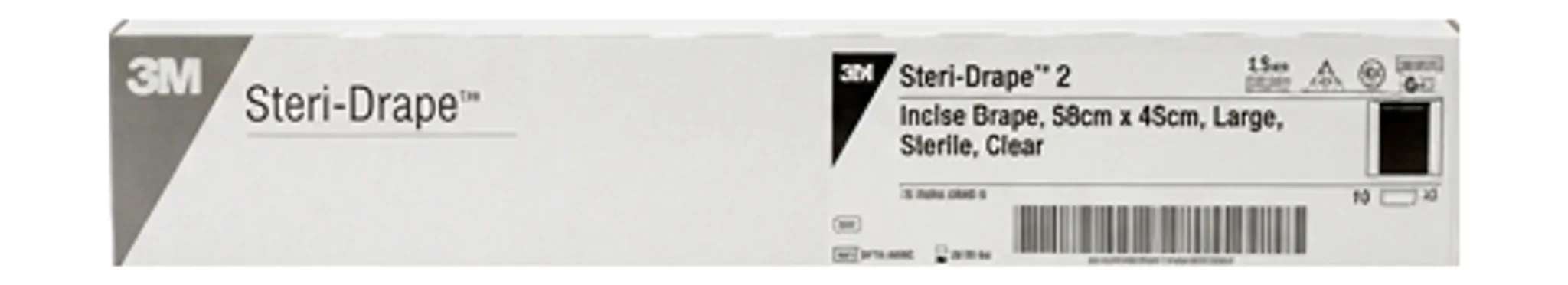 Steri-Drape™ 2 Incise Drape, 50cm x 45cm, Large, Sterile, Clear