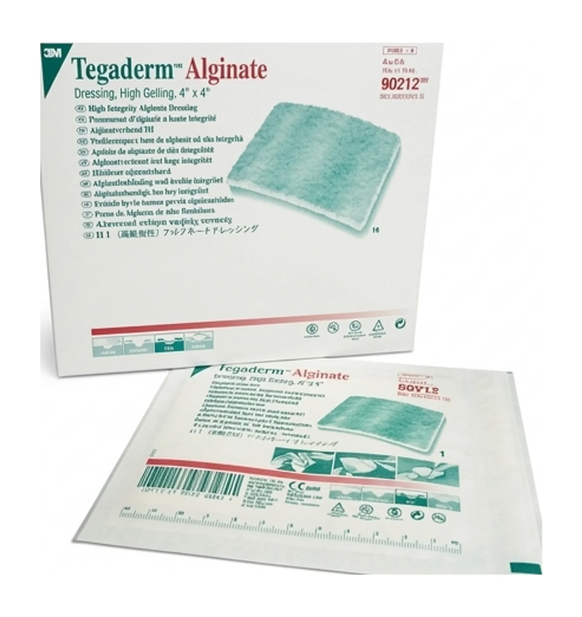 Tegaderm™ Alginate Dressing, High Gelling, 4" x 4"