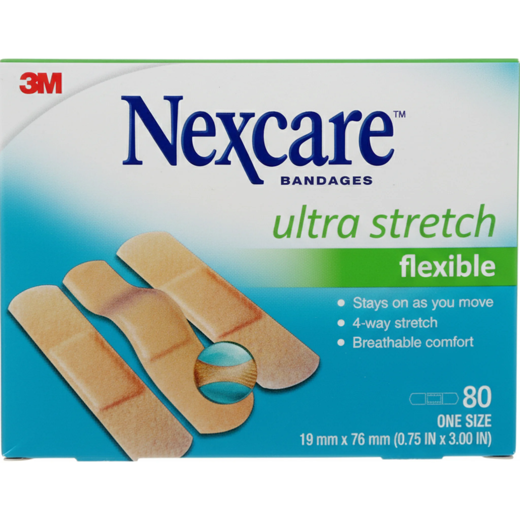 Nexcare™ Ultra Stretch Bandages, One Size