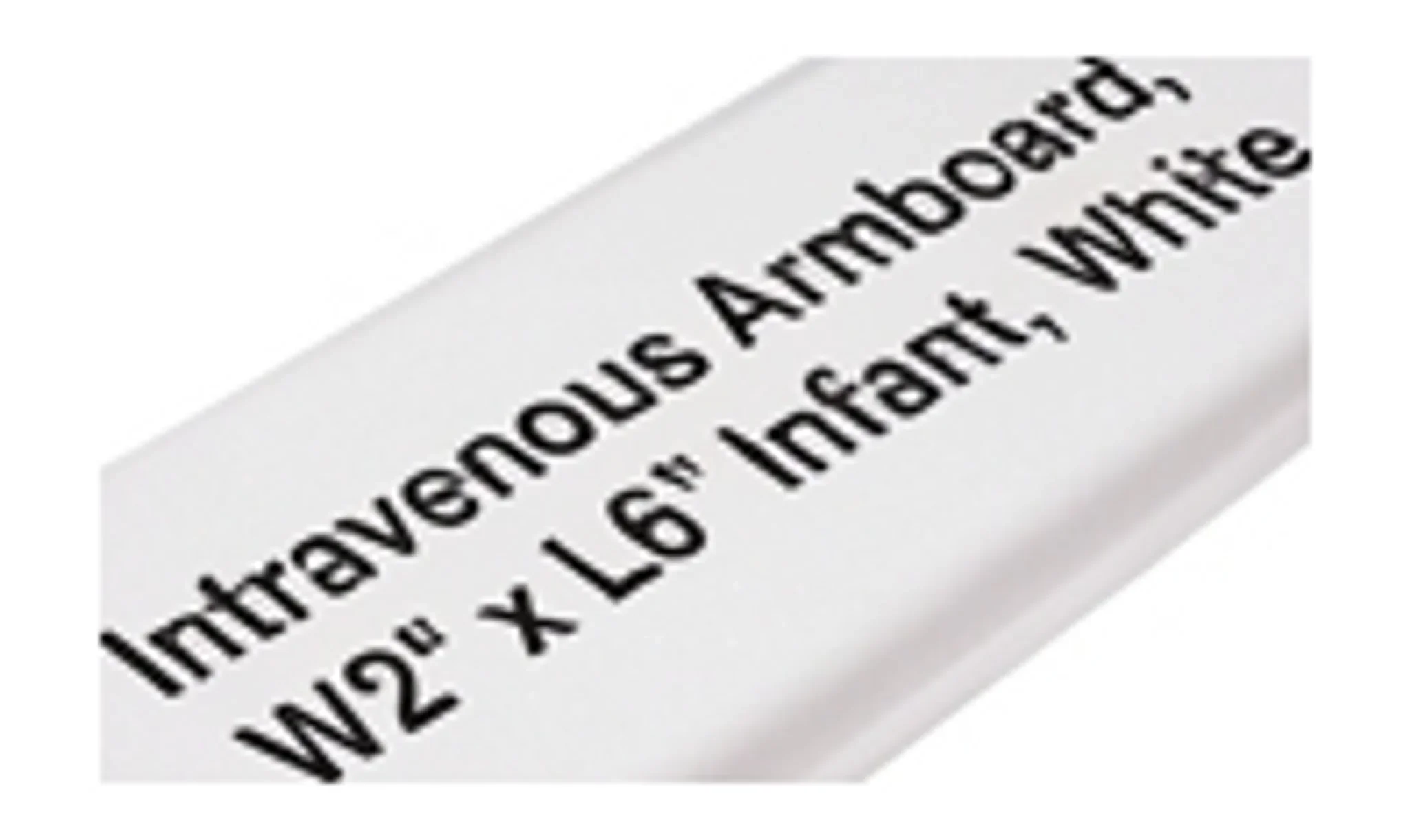 Intravenous Armboard, W2" x L6" Infant, White