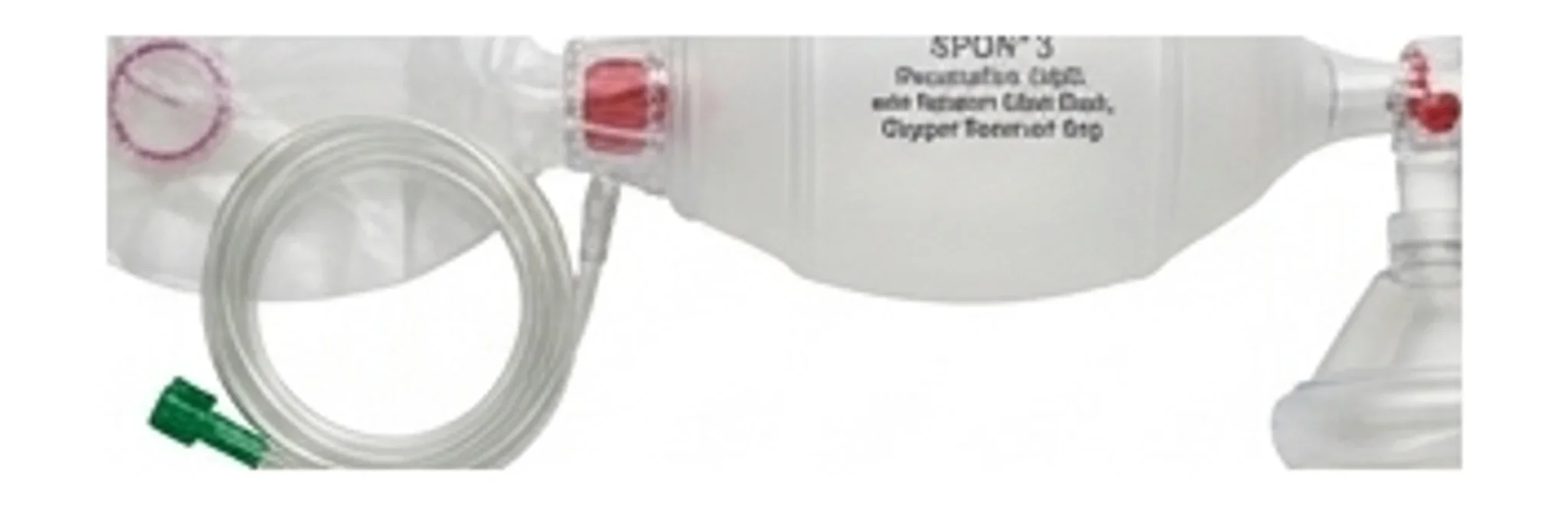 SPUR® II Resuscitator, Adult, with Medium Adult Mask, Oxygen Reservoir Bag