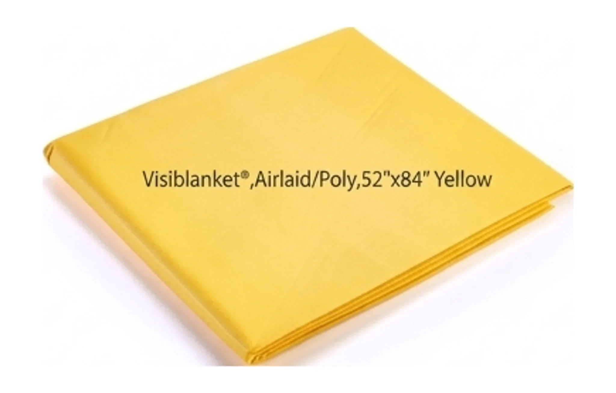 Visiblanket®,Airlaid/Poly,52"x84" Yellow