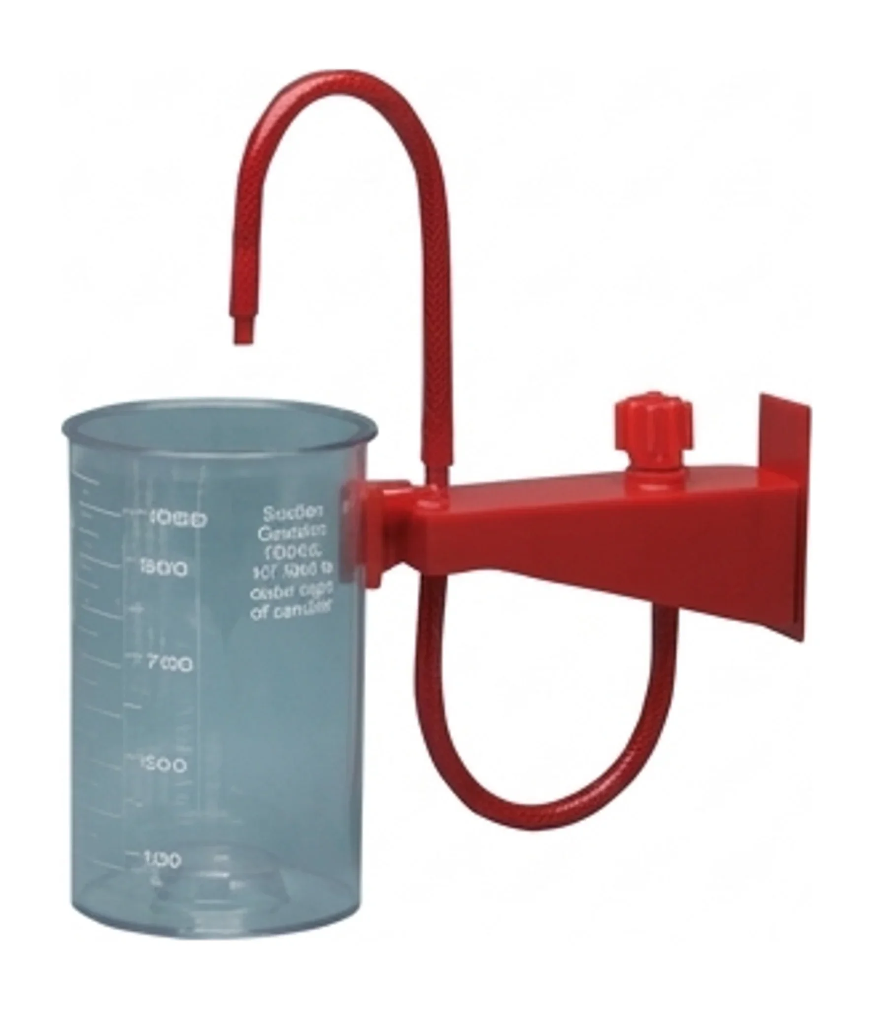 Suction Canister, 1000cc, 13" Wall to outer edge of canister