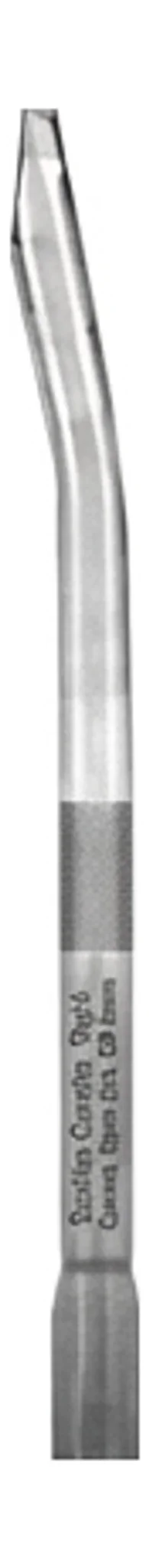 Suction Curette, Rigid, Curved, Open End, OD 8mm