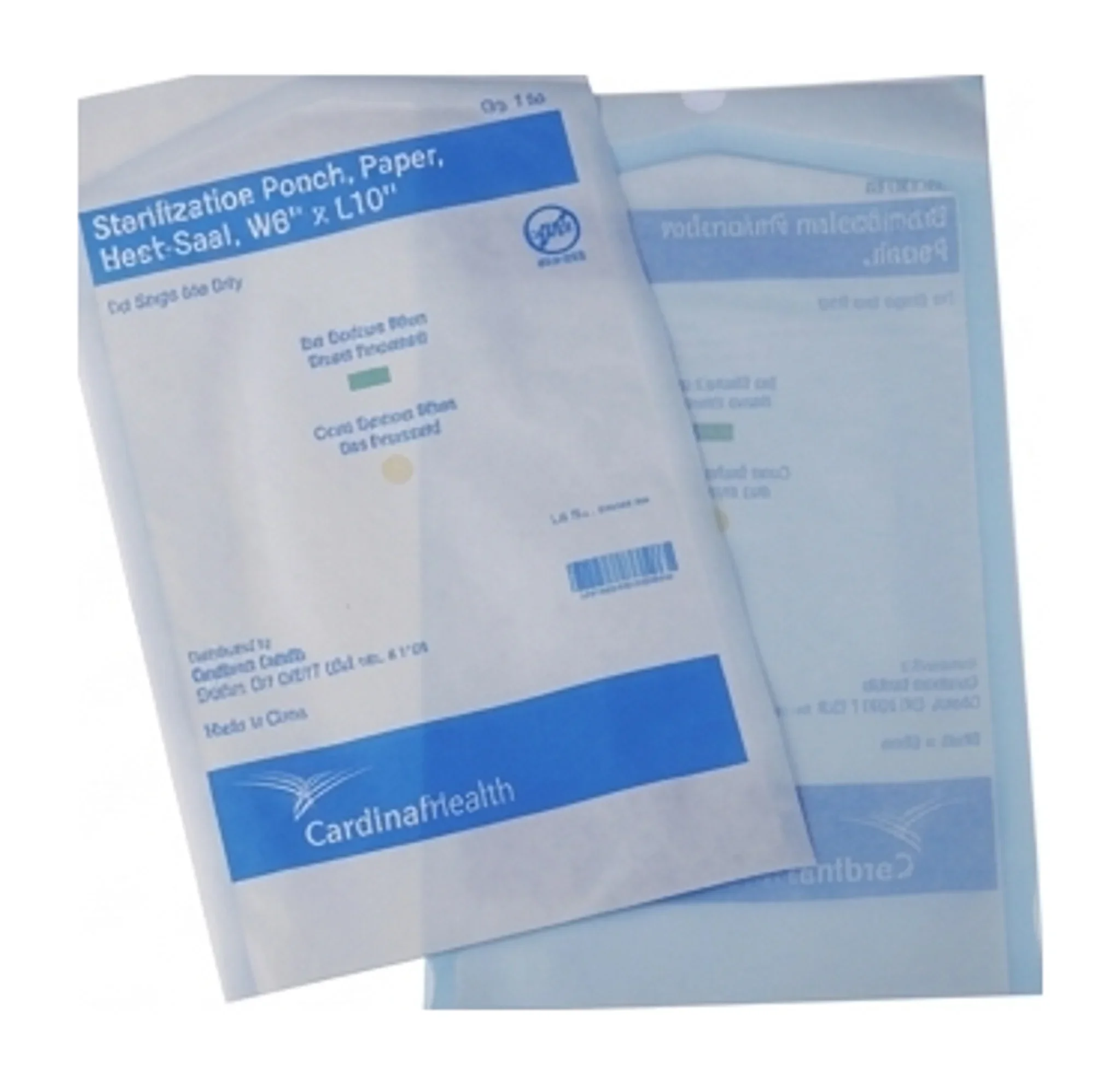 Sterilization Pouch, Paper, Heat-Seal, W8" x L10"