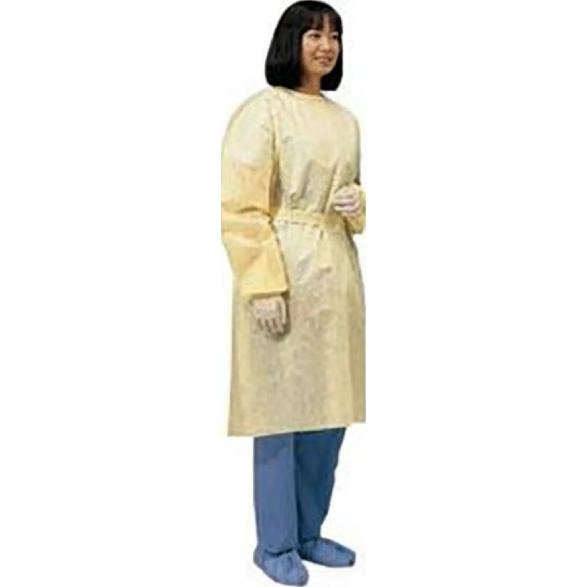 Cover Gown, SMS Fabric, Universal, Yellow