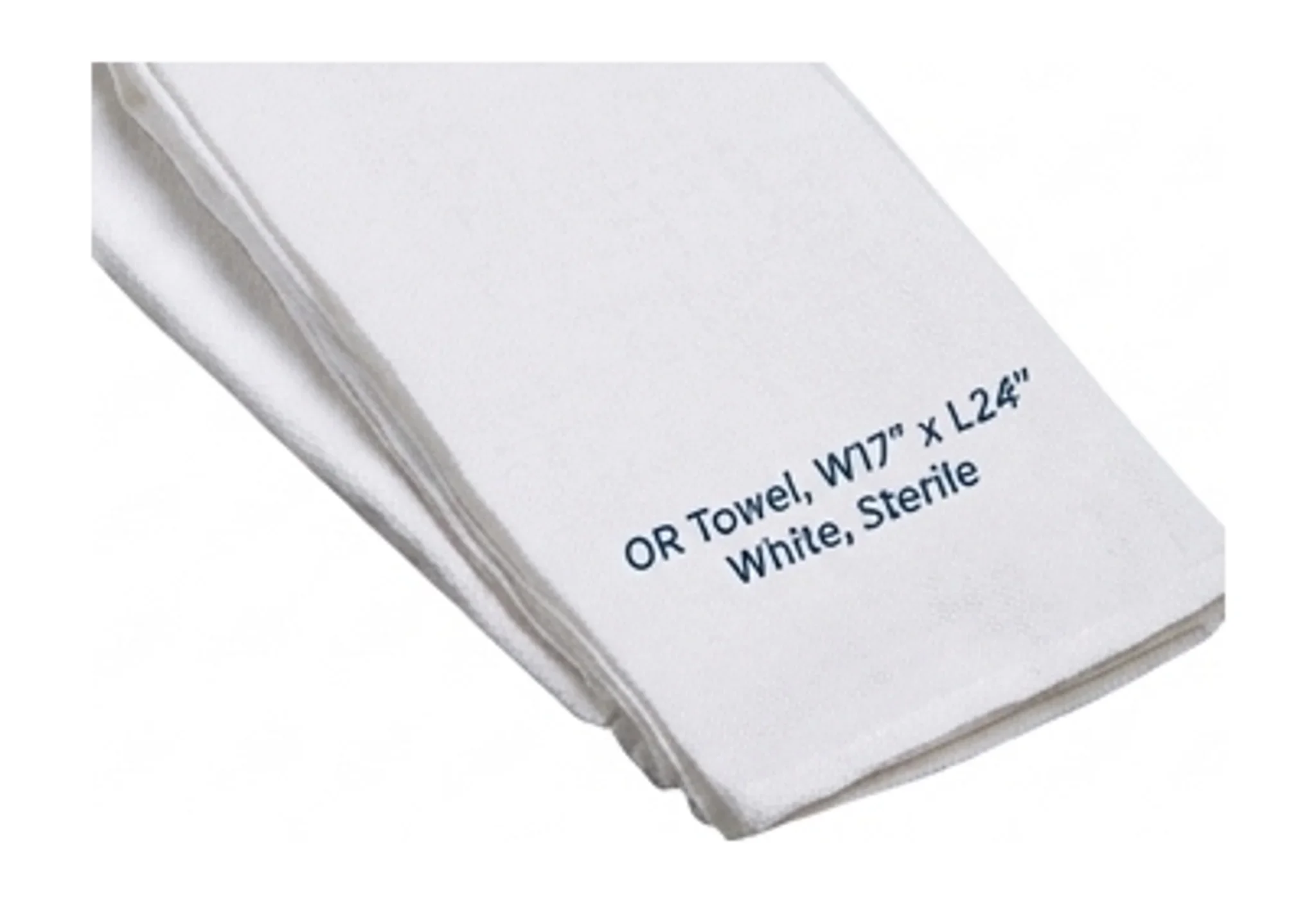 OR Towel, W17" x L24" White, Sterile