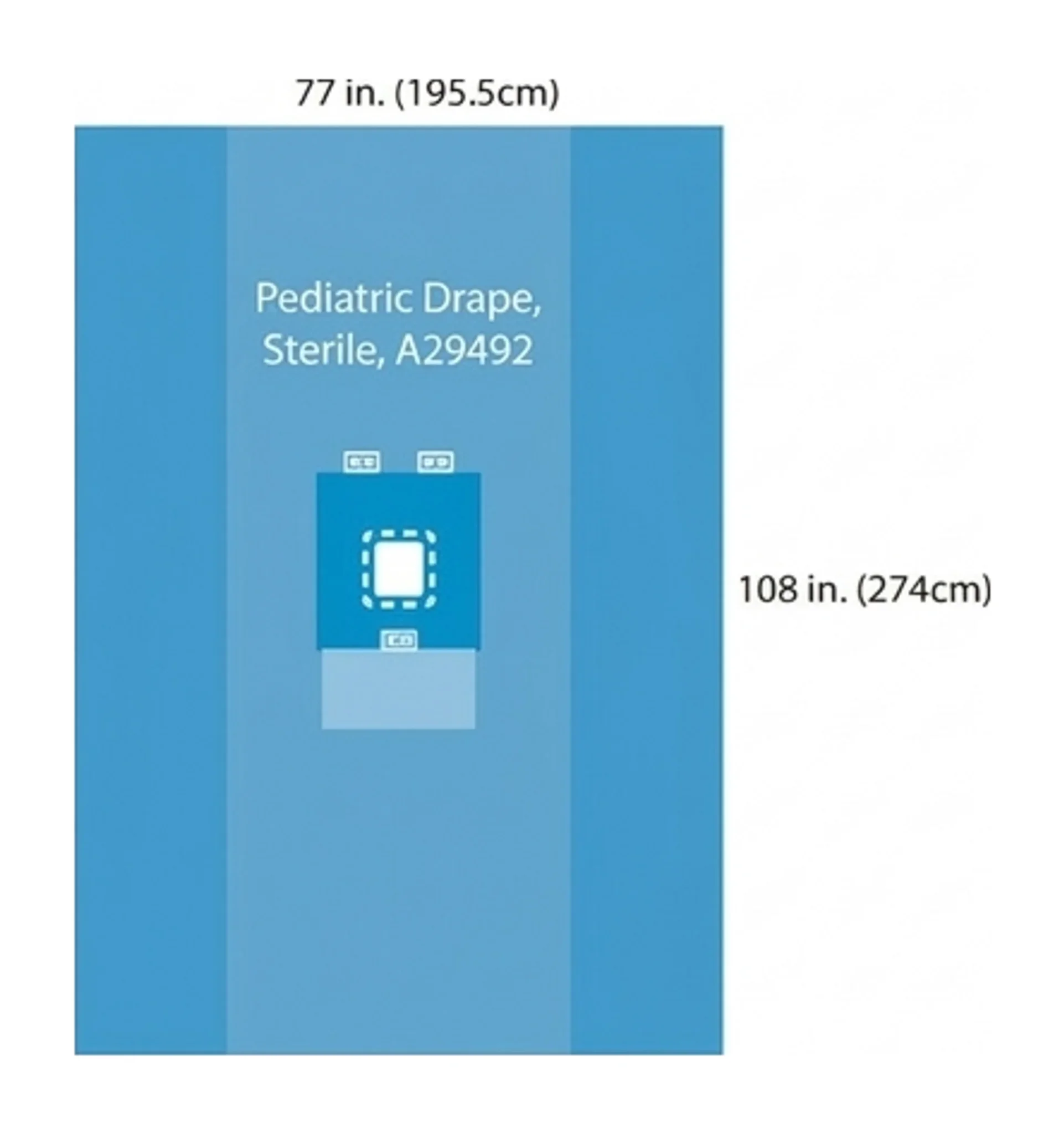 Pediatric Drape, Sterile, A29492