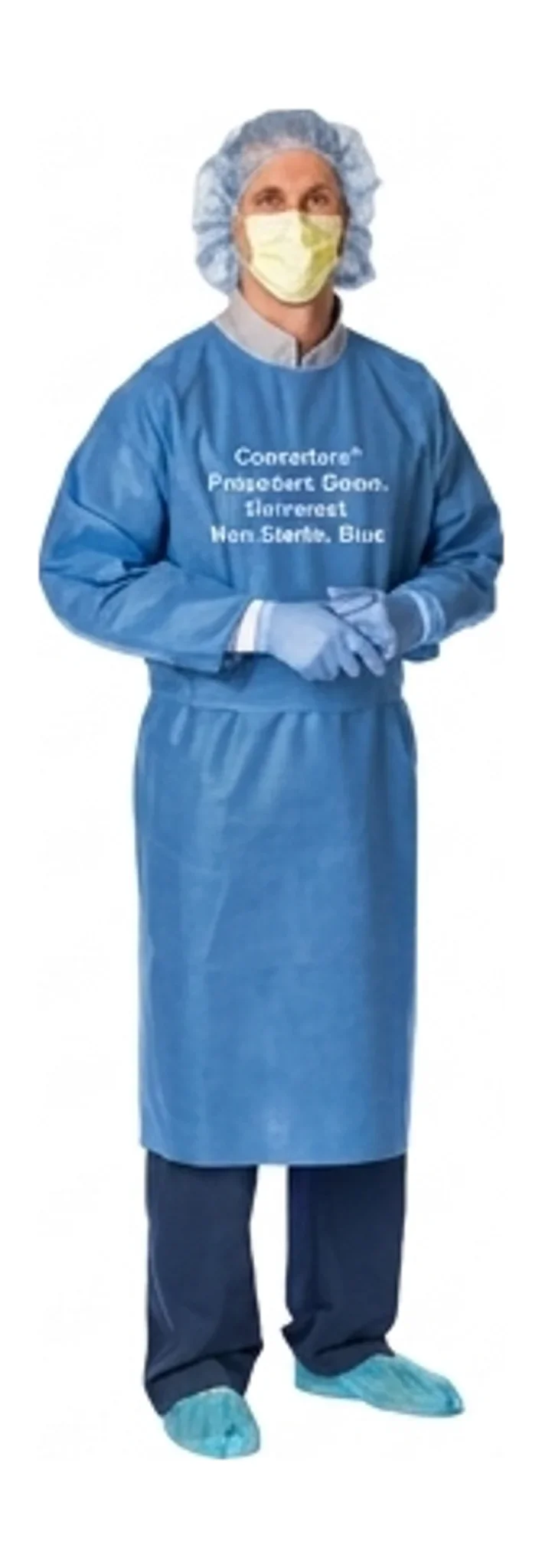 Convertors® Procedure Gown, Universal, Non-Sterile, Blue