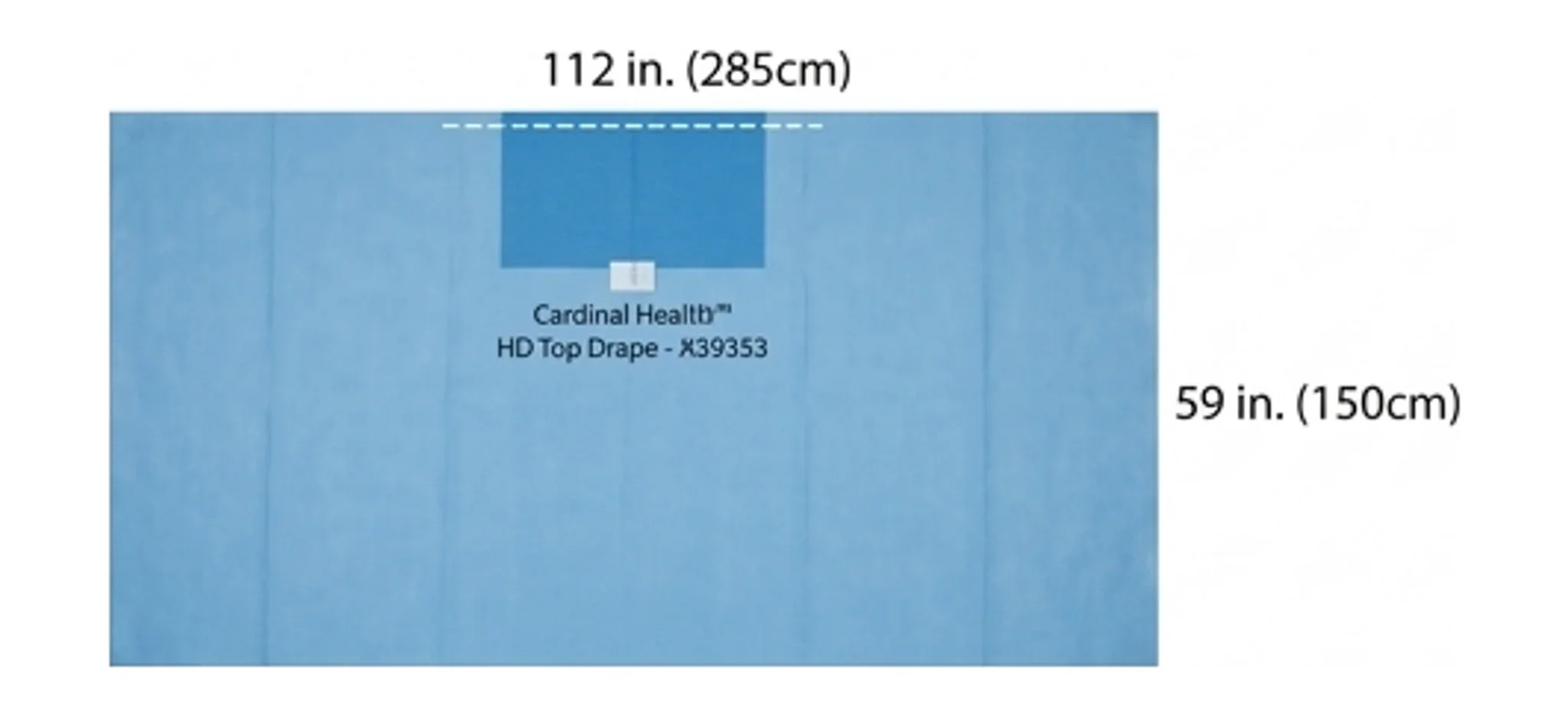 Cardinal Health™ HD Top Drape - A59353