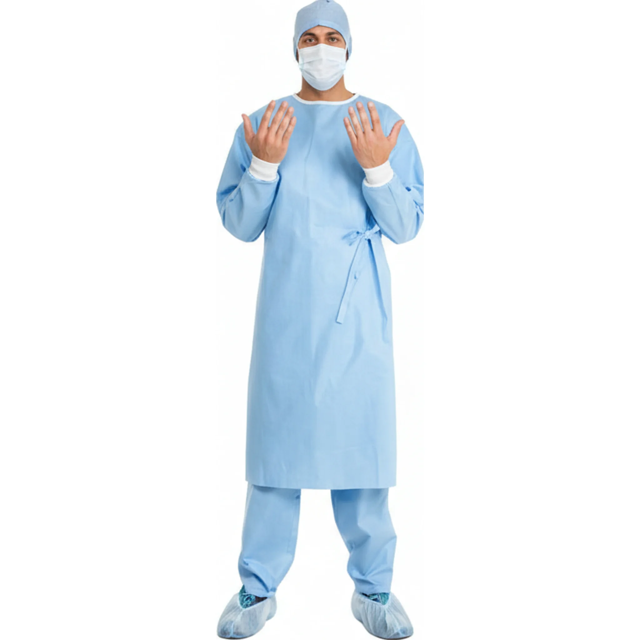 SmartGown™ Breathable Surgical Gown, Set-In Sleeve, Small/Medium, Sterile