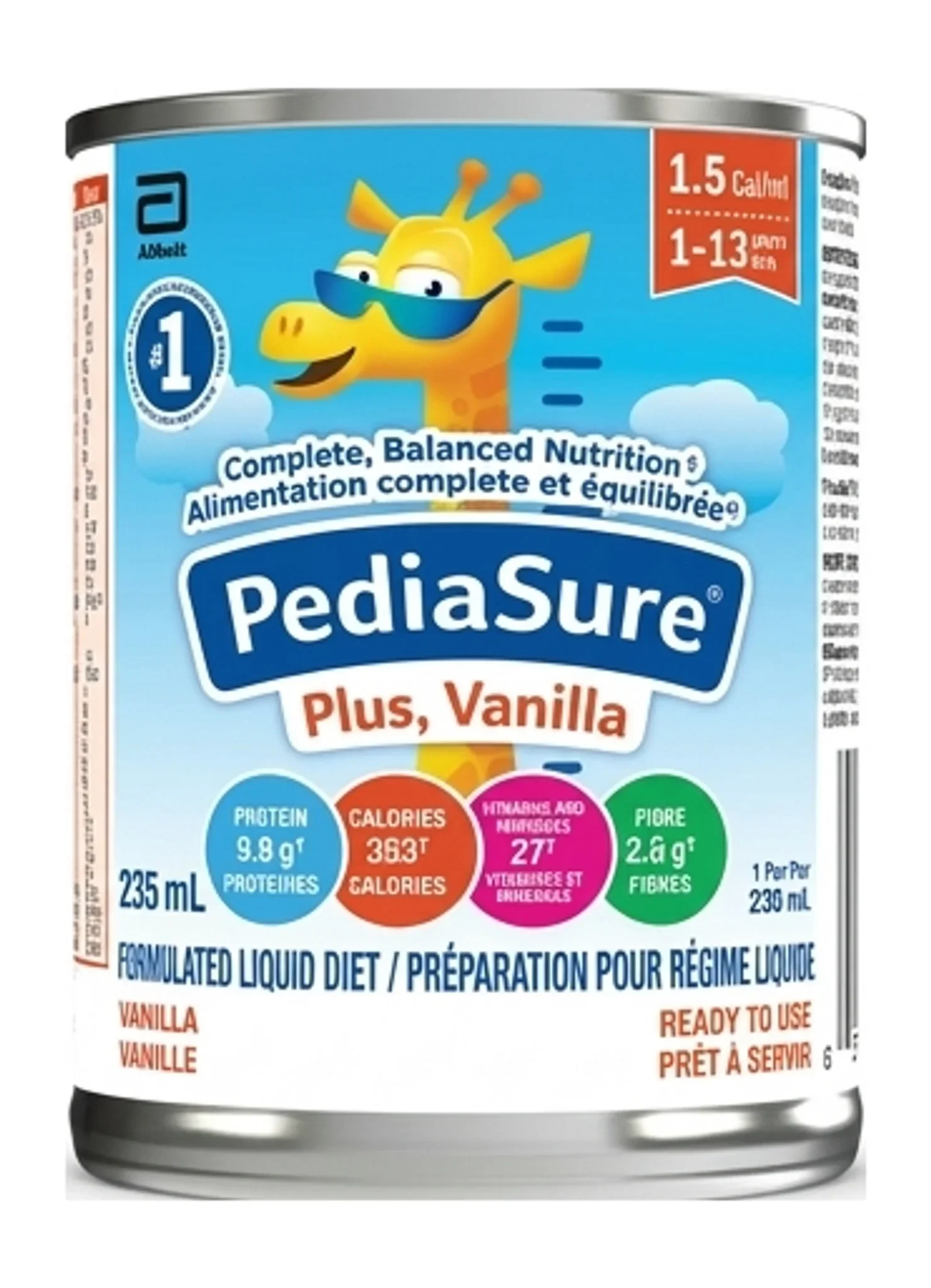PediaSure® Plus, Vanilla