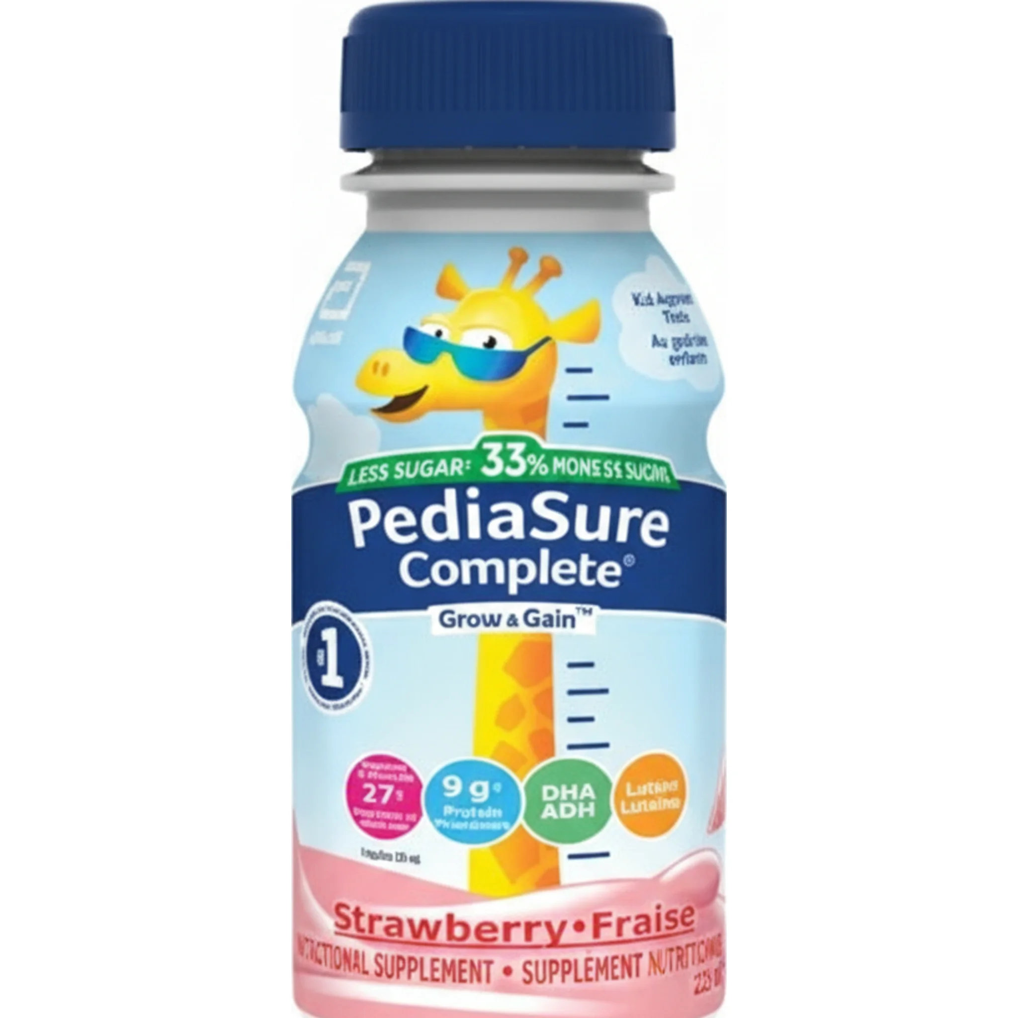 PediaSure® Complete Grow & Gain™ Reduced Sugar, Strawberry