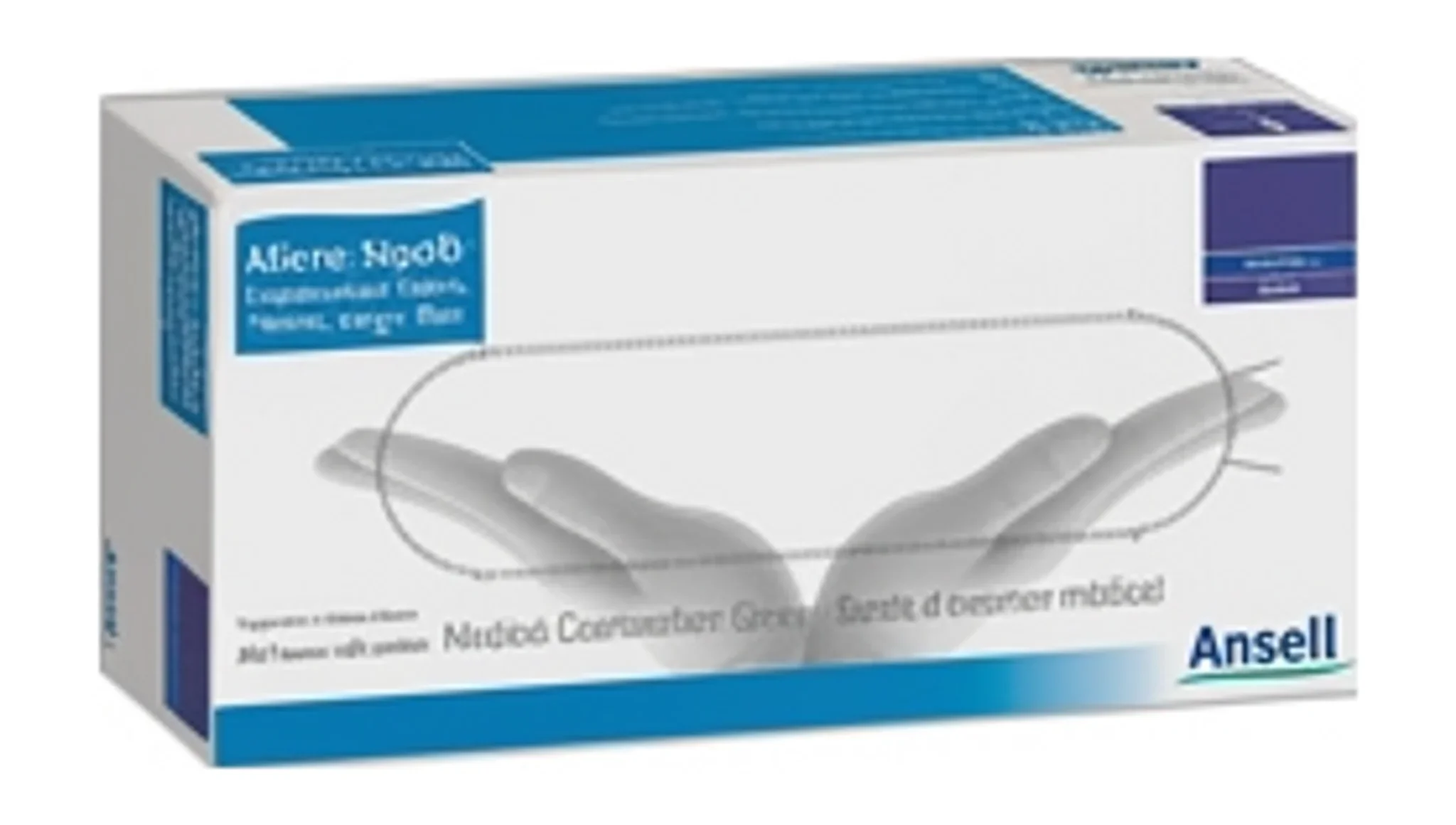 Micro-Touch® Examination Glove, Nitrile, Large, Blue
