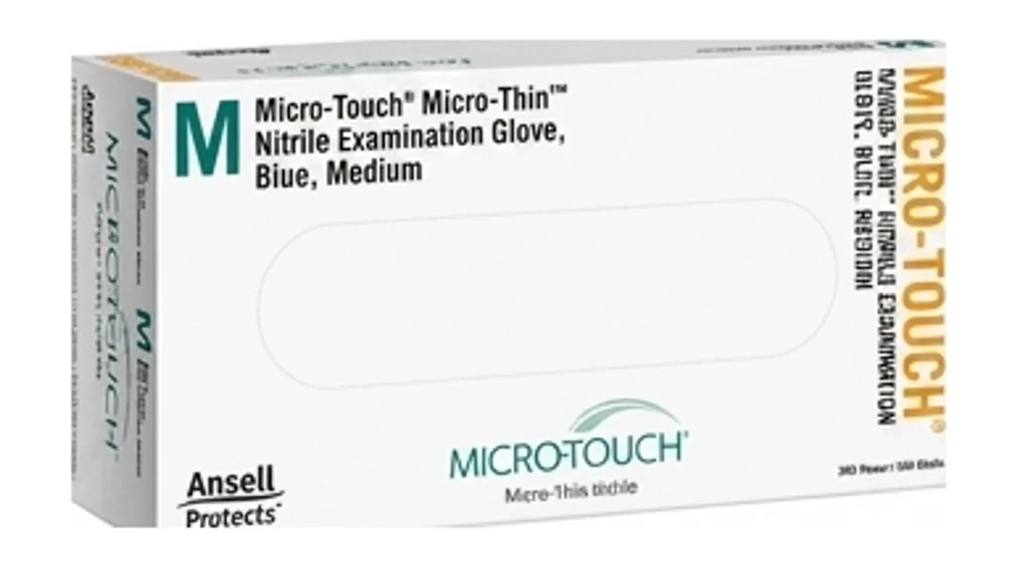 Micro-Touch® Micro-Thin™ Nitrile Examination Glove, Blue, Medium