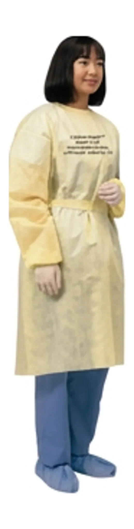 Cardinal Health™ AAMI Level 2 Yellow Isolation Gown, Lightweight, Multi-ply, XL