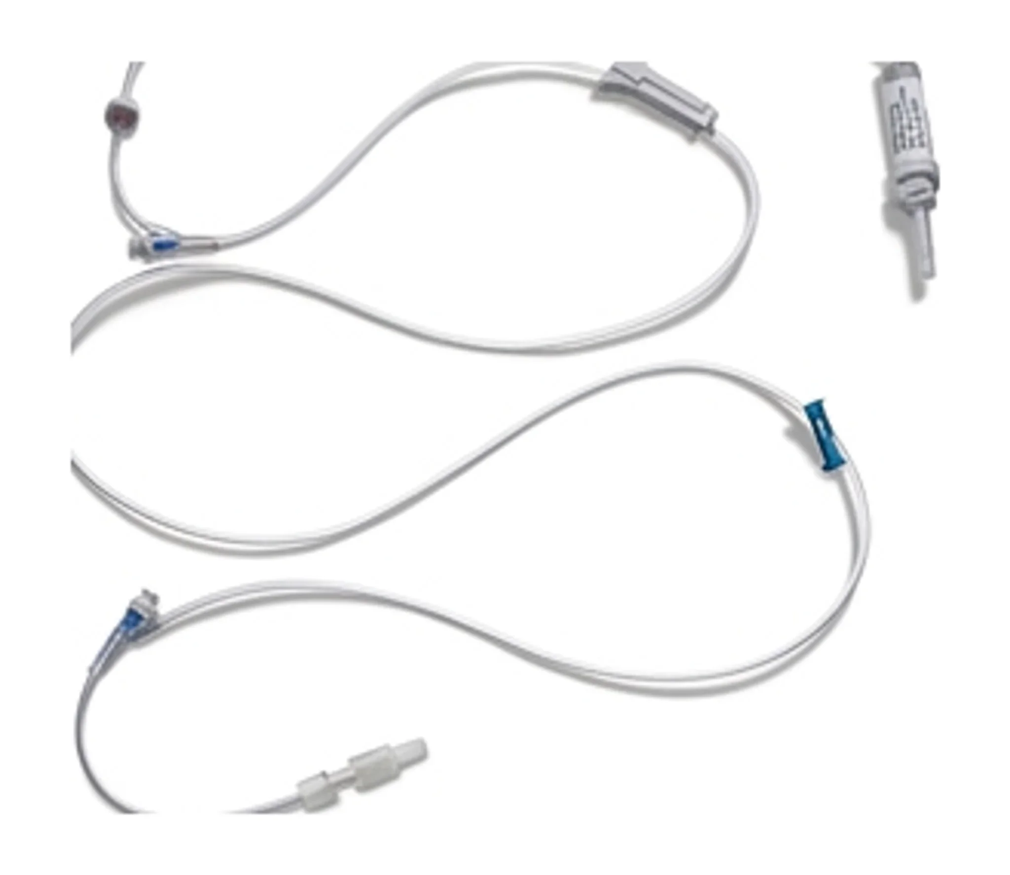 Extension Set, Standard Bore, With Two CARESITE® Valve Injection Site, 5.5mL, L35"