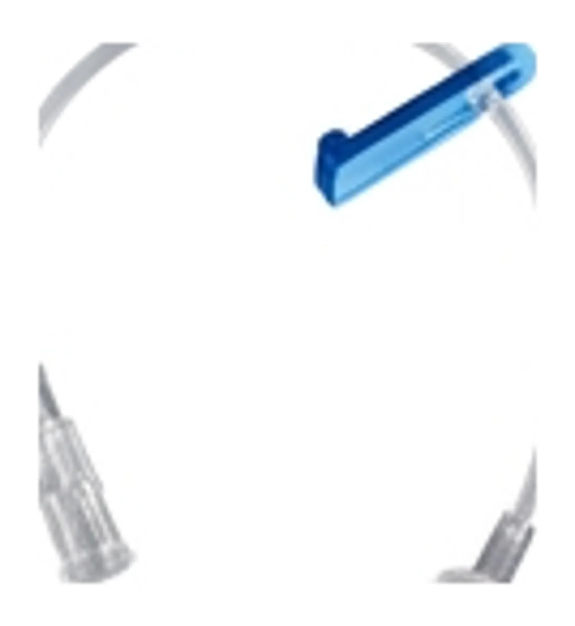 Syringe Pump PE-Lined Fluid Path Microbore Extension Set, Priming Volume: 0.5 mL, Length: 60"