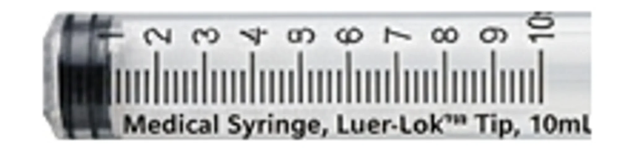 Medical Syringe, Luer-Lok™ Tip, 10mL