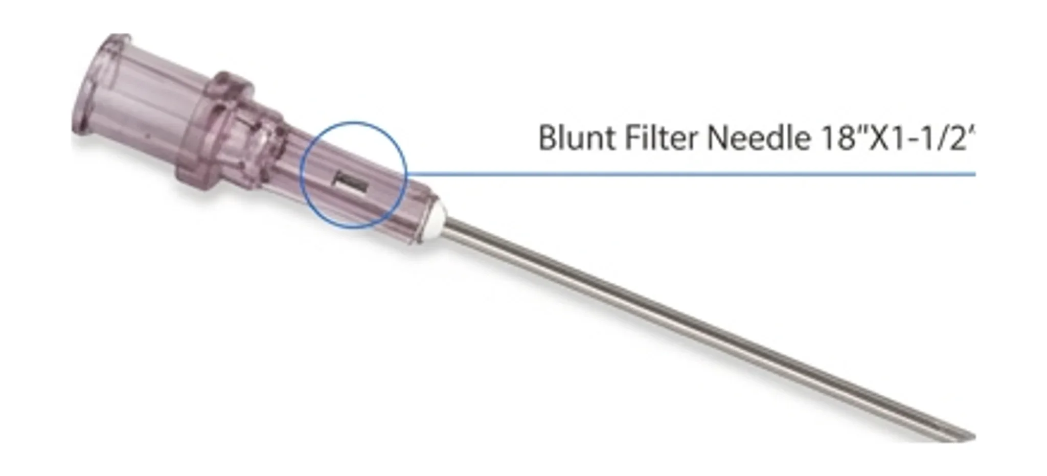 Blunt Filter Needle 18"X1-1/2"