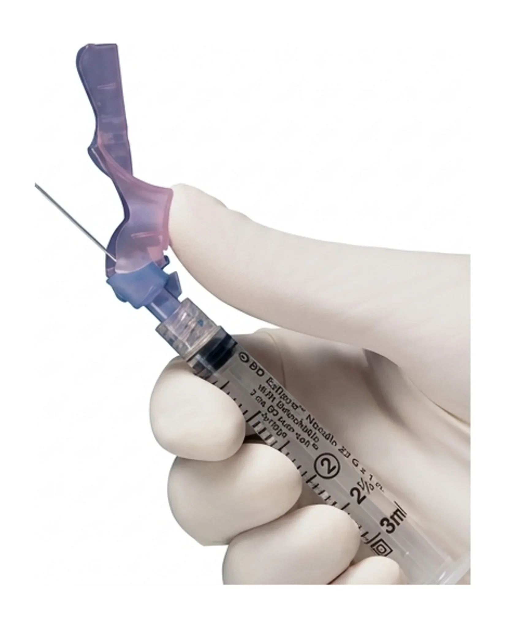 BD Eclipse™ Needle 23 G x 1 in. with detachable 3 mL BD Luer-Lok™ Syringe
