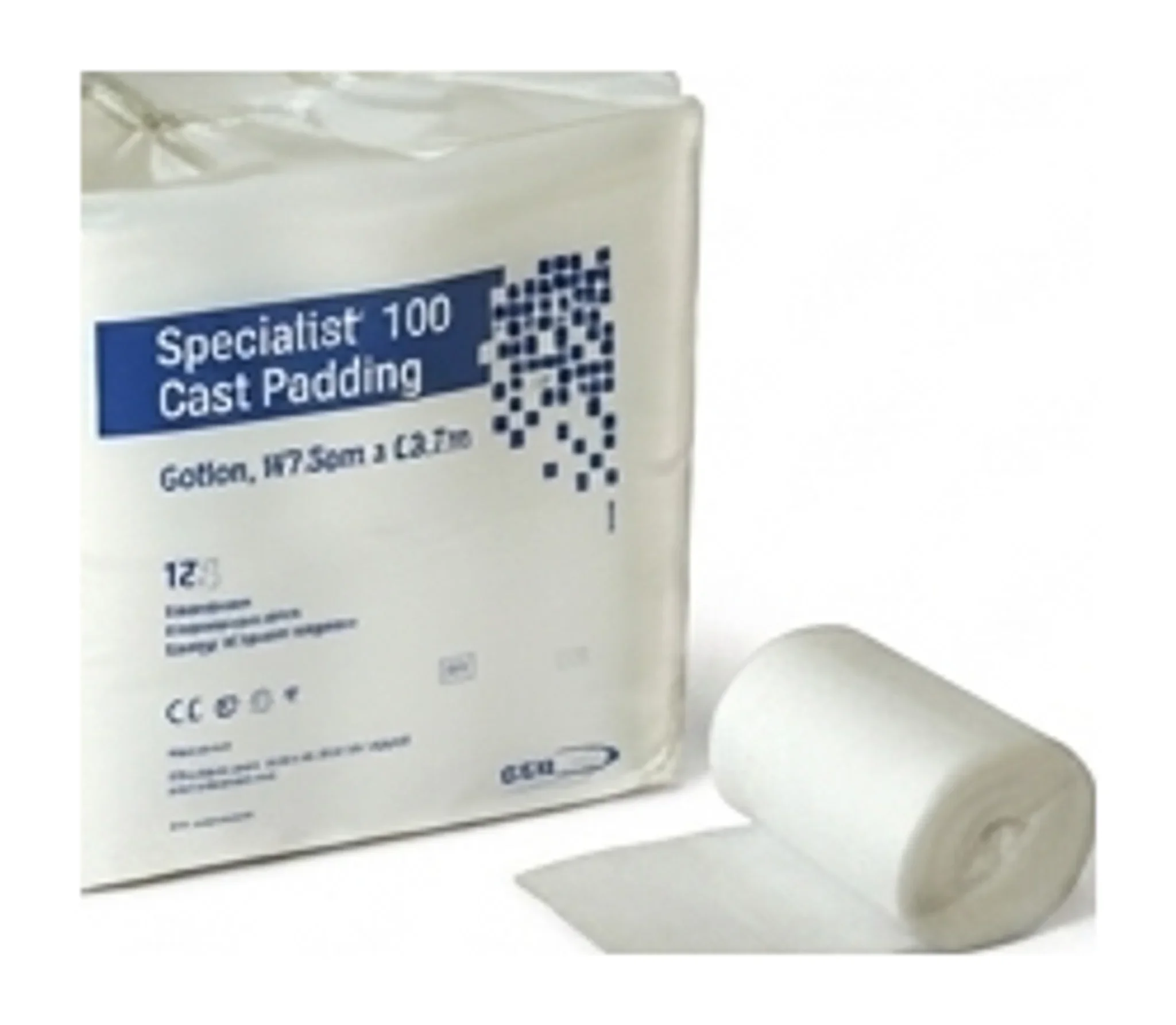 Specialist® 100 Cast Padding, Cotton, W7.5cm x L3.7m