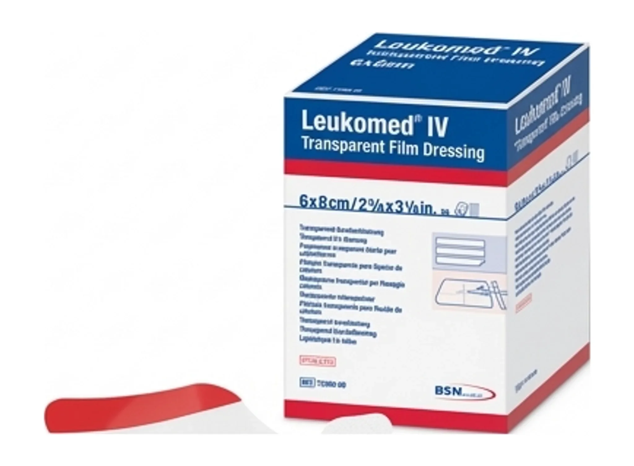 Leukomed® IV Transparent Film Dressing 6X8CM