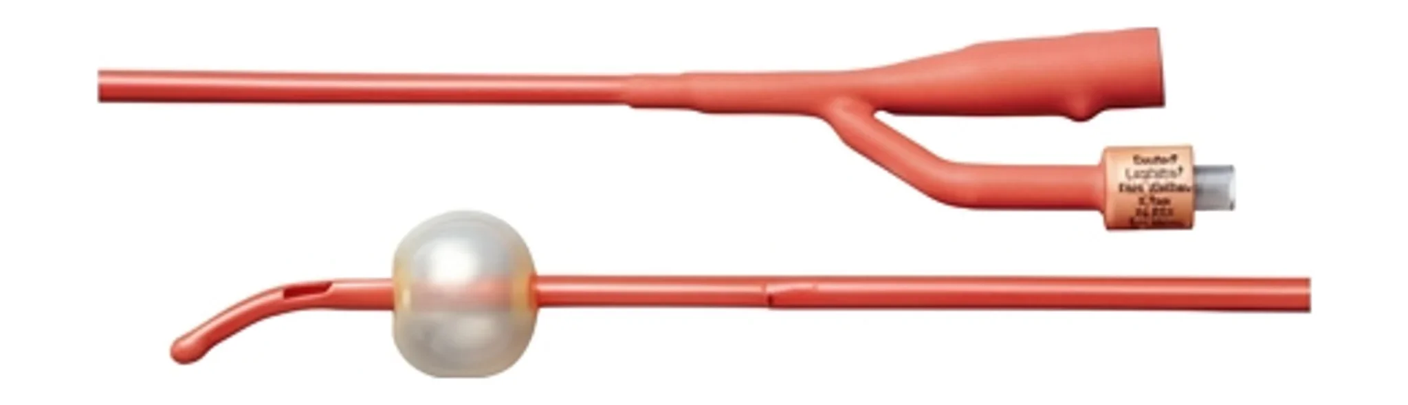 Bardex® Lubricath® Foley Catheter, 2-Way, OD 22Fr, 5cc Balloon