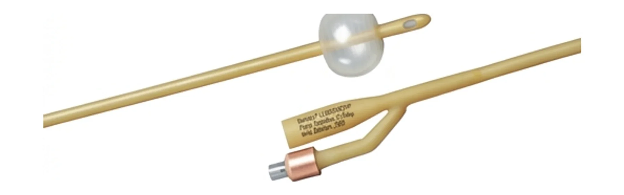 Bardex® LUBRICATH® Foley Catheter, 2-Way, 5mL Balloon, 28Fr