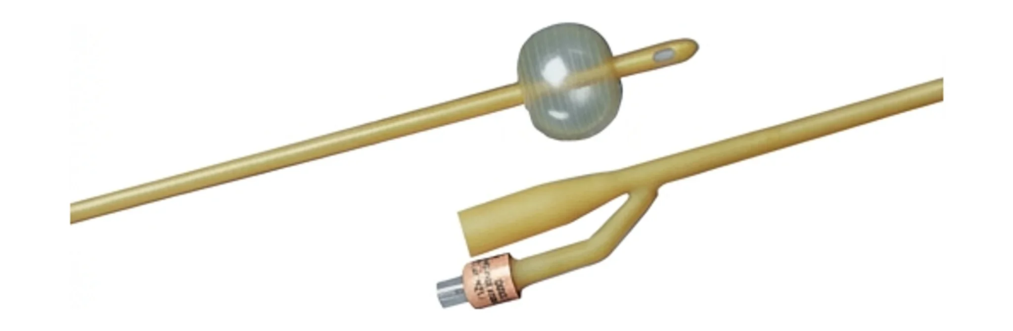 Bardex® Lubricath® Foley Catheter, 2-Way, OD 16Fr, 5cc Balloon