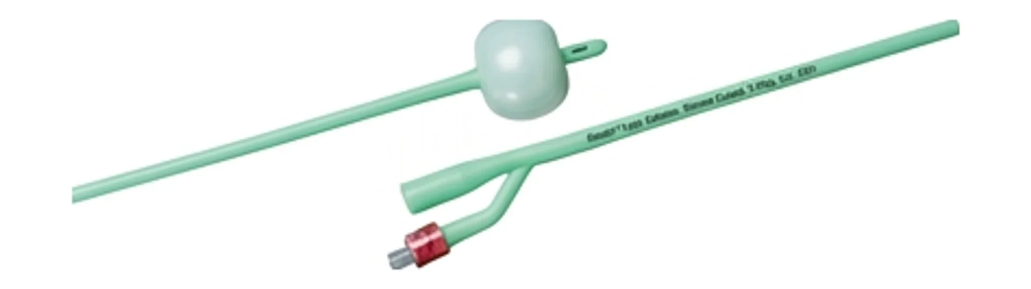 Silastic® Foley Catheter, Silicone Coated, 2-Way, 5cc, 24Fr