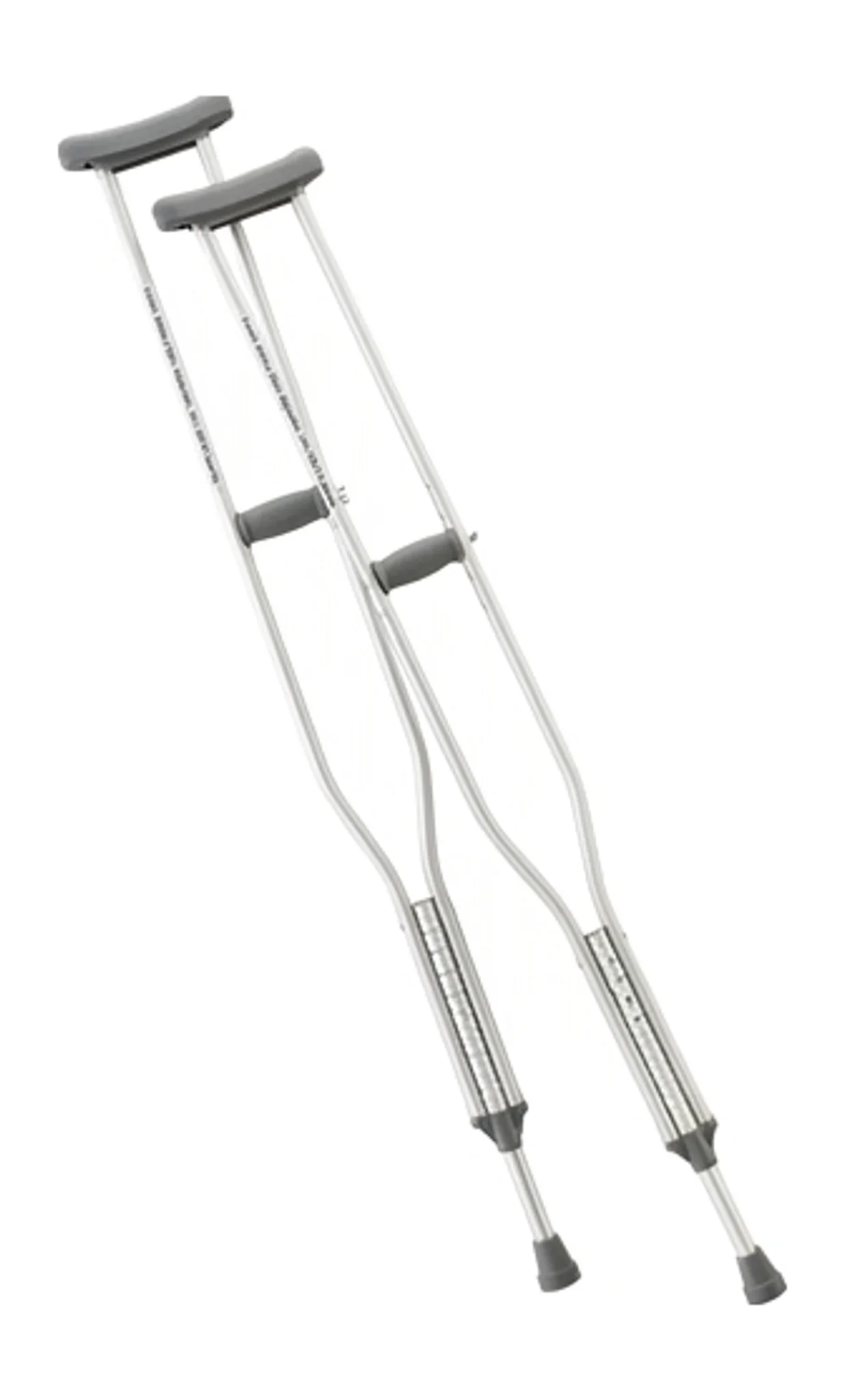 Crutch, Axillary Style, Adjustable, Tall, 300 lb Capacity