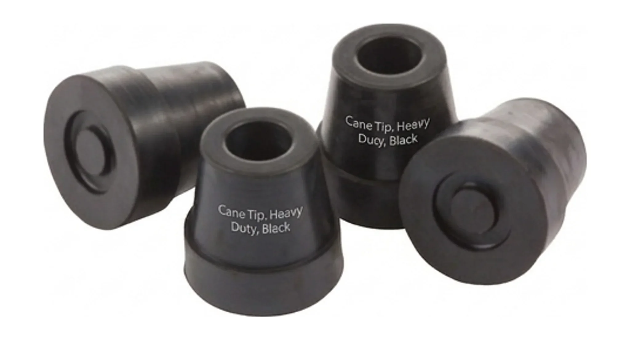 Cane Tip, Heavy Duty, Black