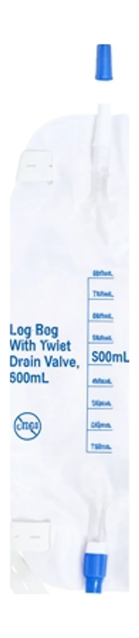 Leg Bag With Twist Drain Valve, 500mL